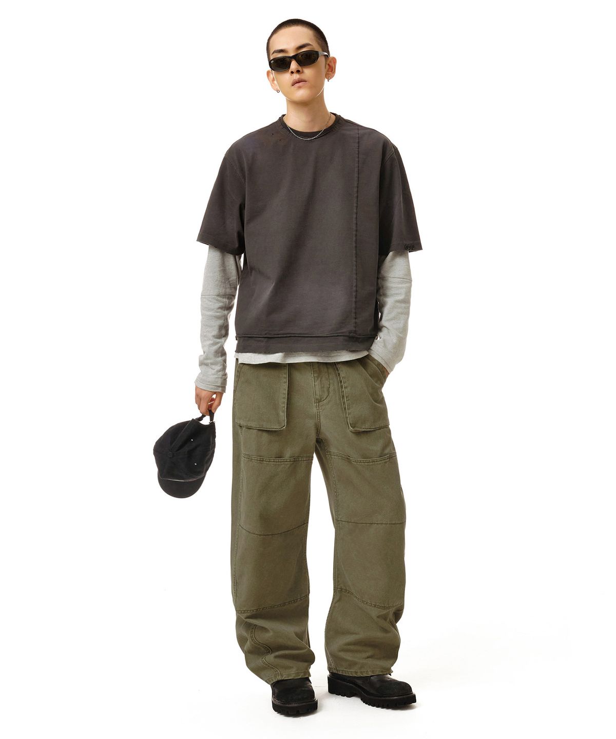 데케트(DECET) Utility Fatigue Pants DCPT076Khaki