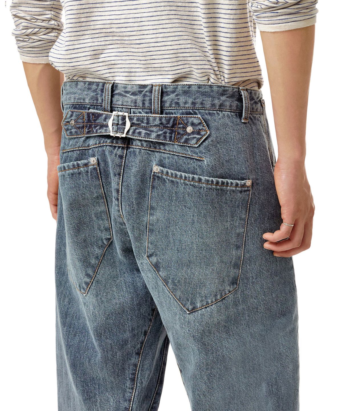 데케트(DECET) Engineered Pants DCPT077Blue