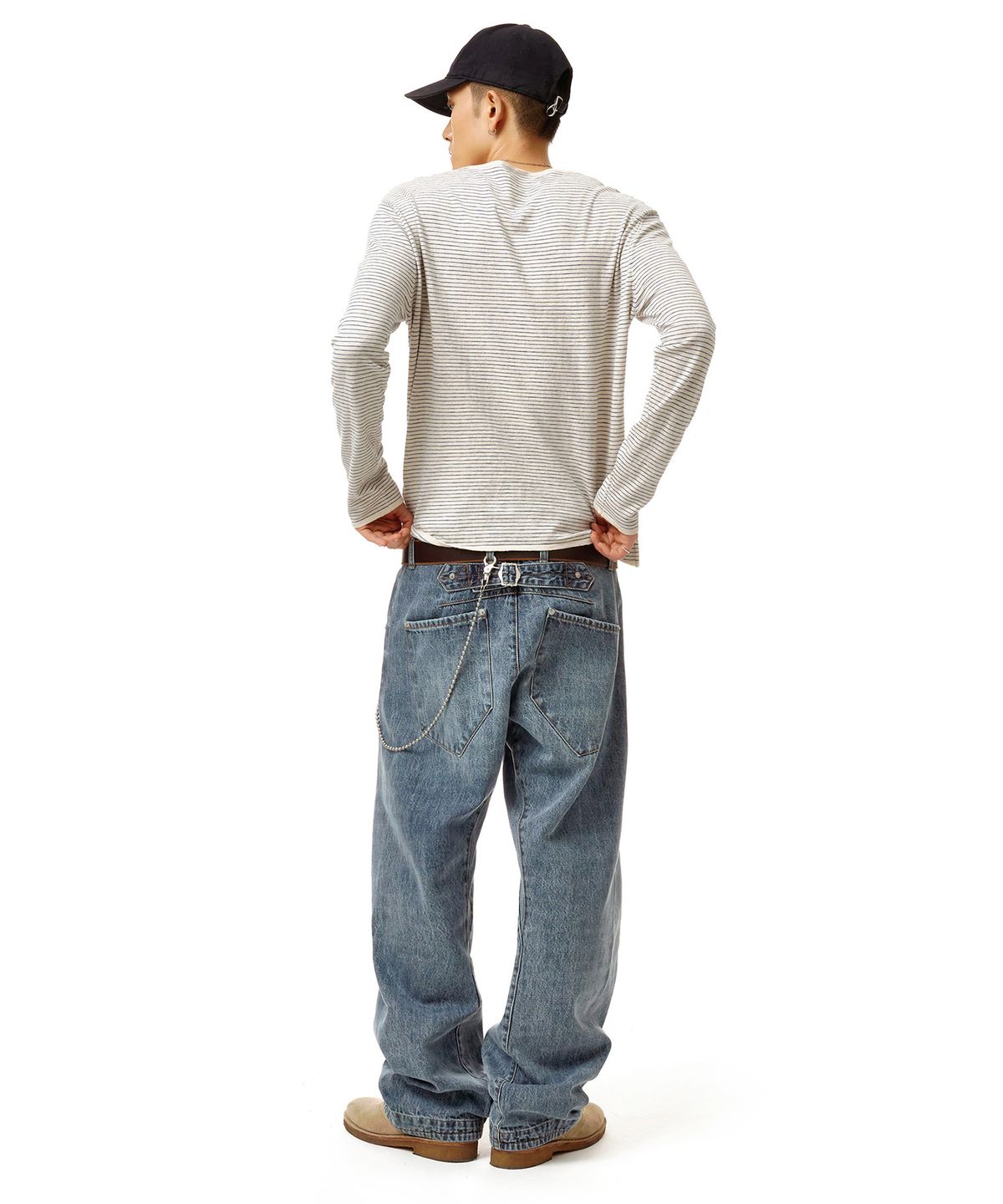 데케트(DECET) Engineered Pants DCPT077Blue