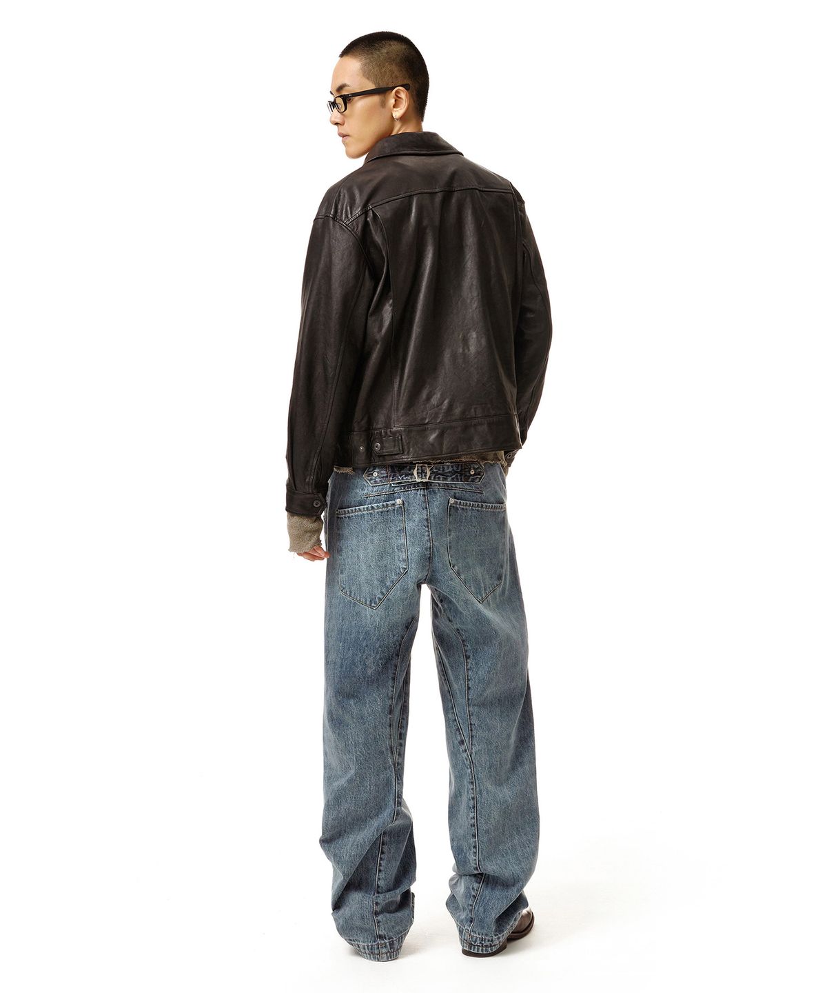 데케트(DECET) Engineered Pants DCPT077Blue