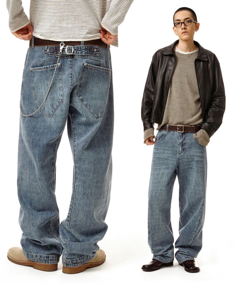 Engineered Pants DCPT077Blue