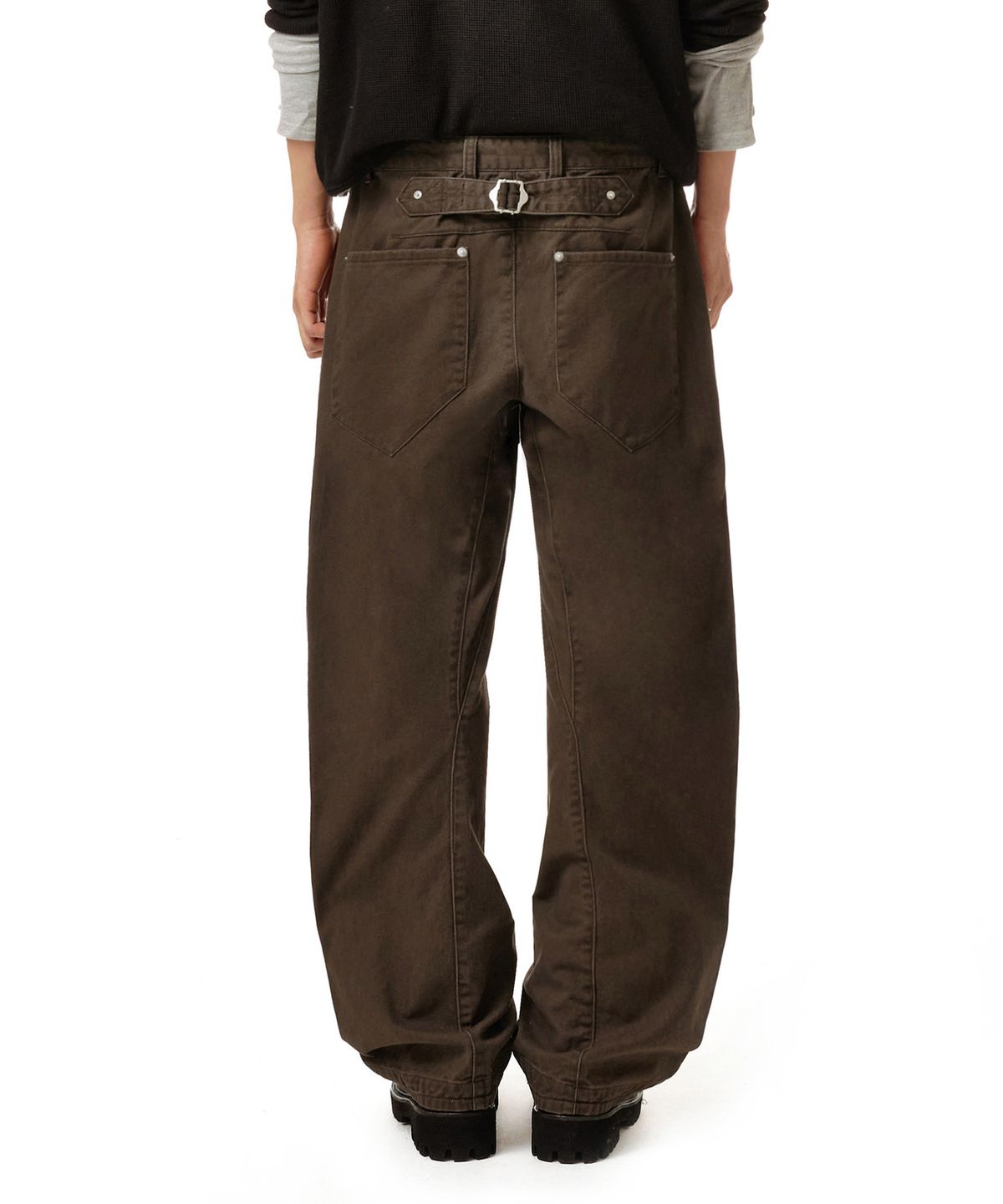 데케트(DECET) Engineered Pants DCPT077Brown