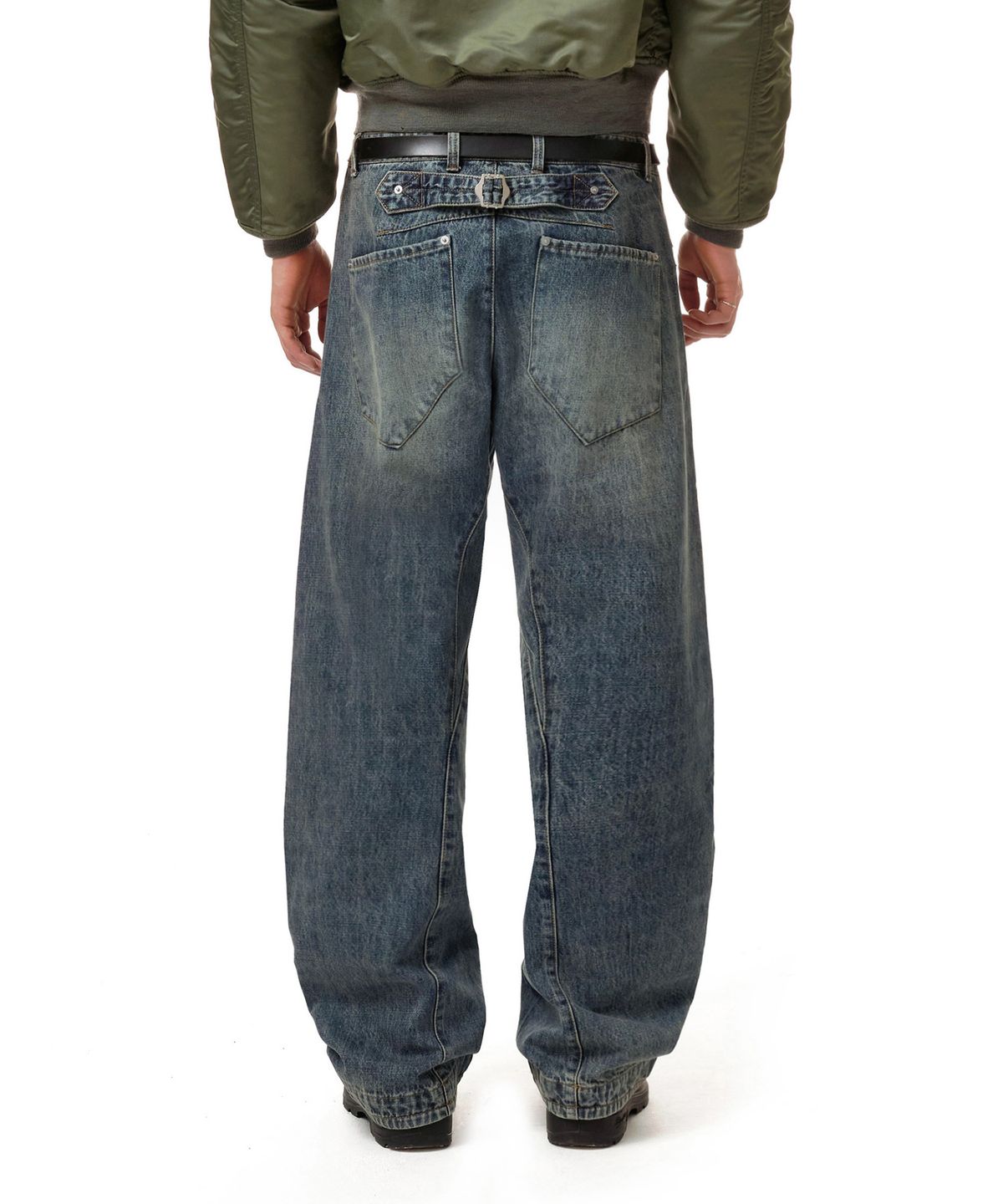 데케트(DECET) Engineered Pants DCPT077Indigoblue