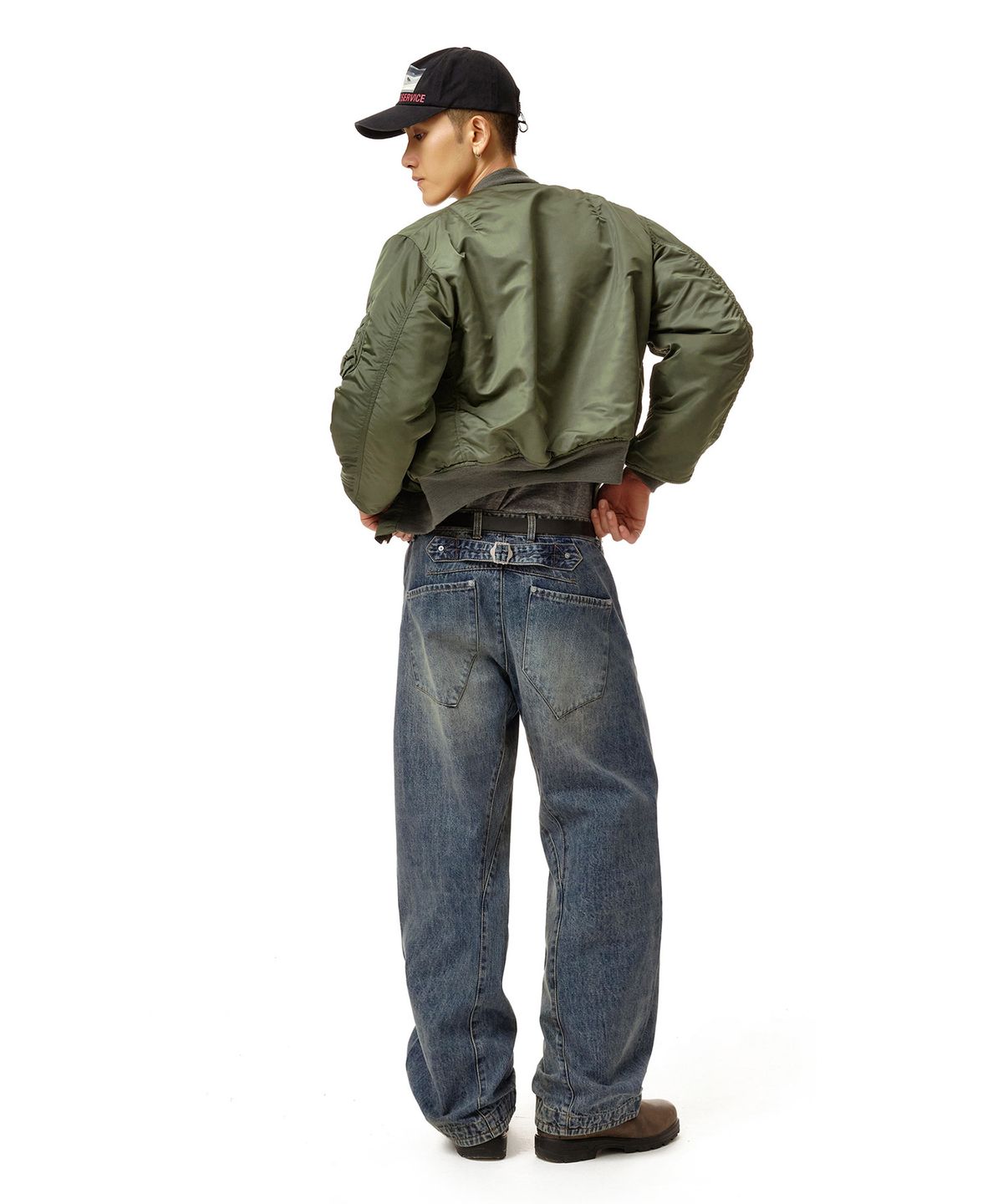 데케트(DECET) Engineered Pants DCPT077Indigoblue
