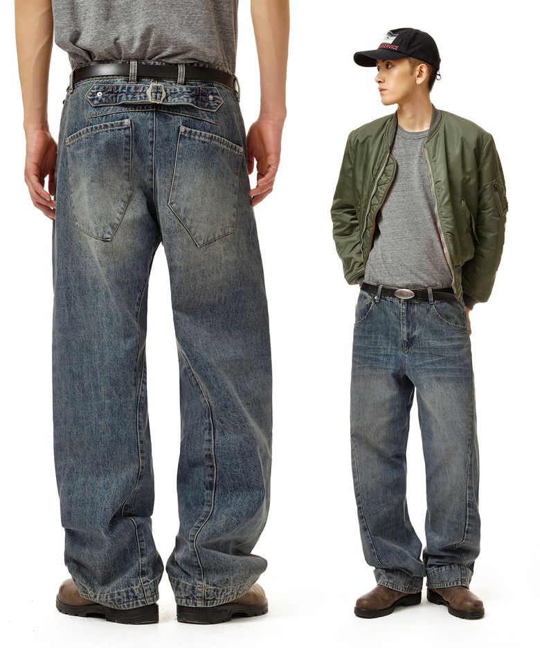 Engineered Pants DCPT077Indigoblue