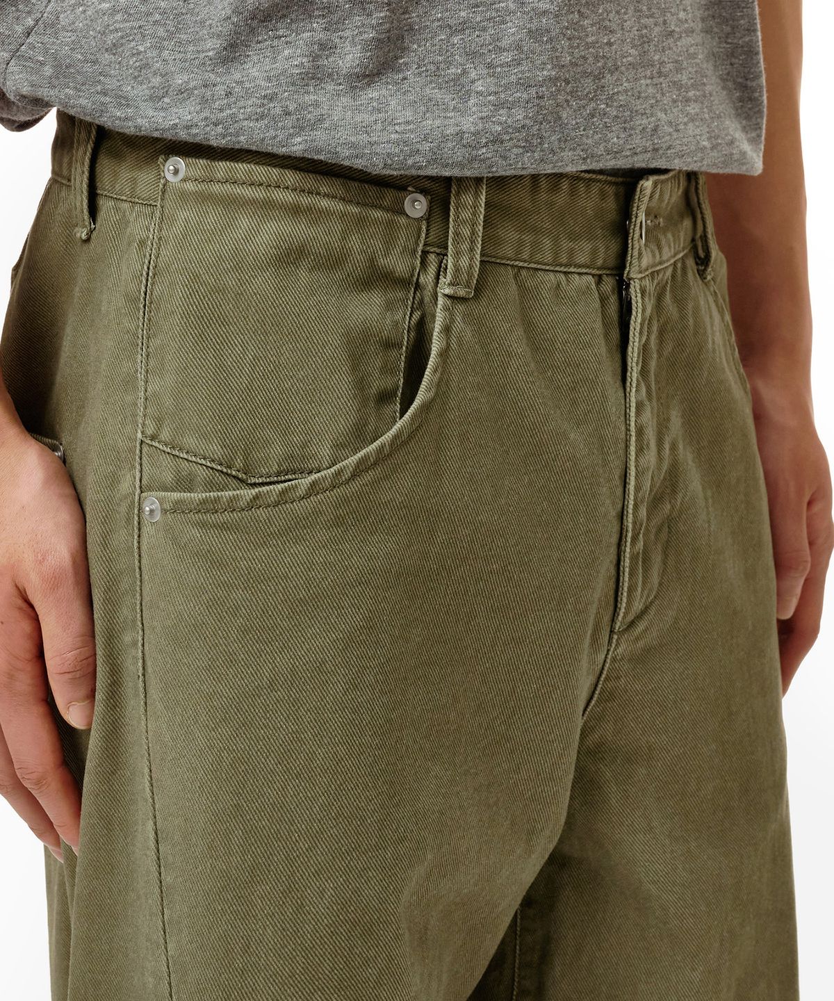 데케트(DECET) Engineered Pants DCPT077Khaki