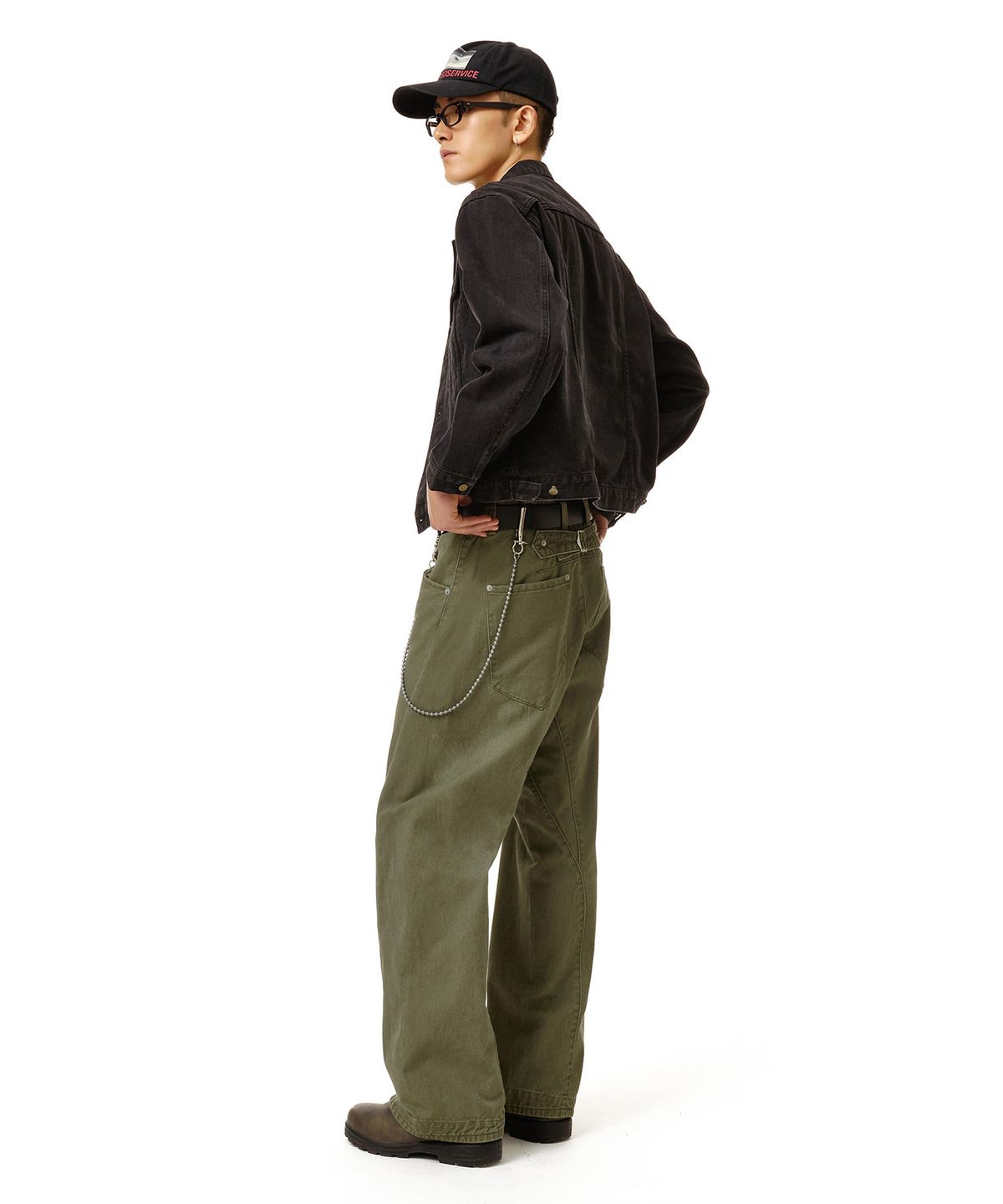 데케트(DECET) Engineered Pants DCPT077Khaki