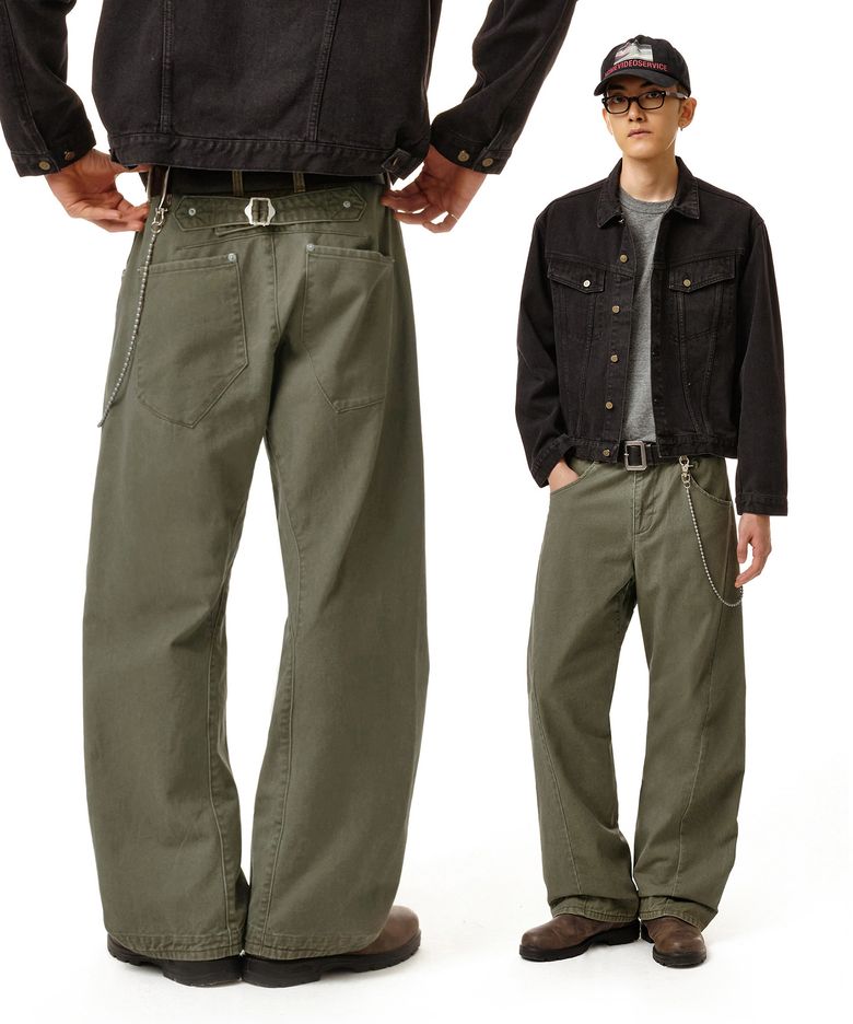 Engineered Pants DCPT077Khaki