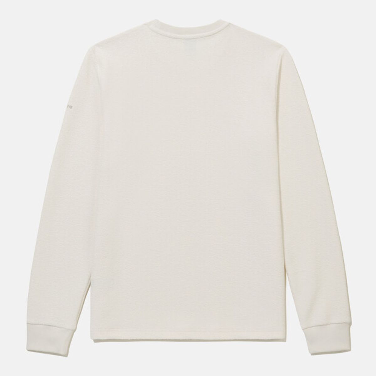 데상트(DESCENTE) 남성 테리 니트 컴포트핏 긴팔 티셔츠 아이보리 SR321DTL93
