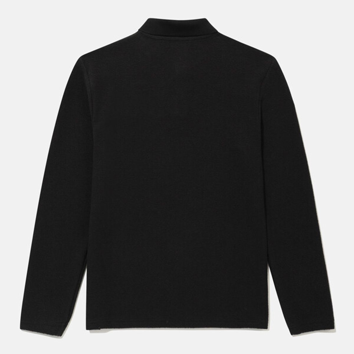 데상트(DESCENTE) 남성 테리 니트 긴팔 폴로 티셔츠 블랙 SR321DPL91