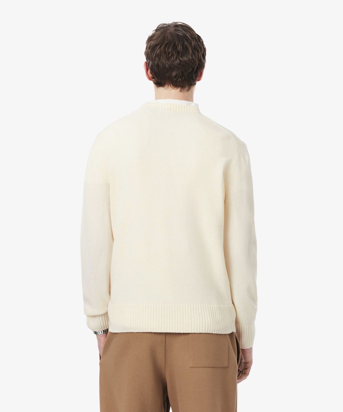 라코스테(LACOSTE) 남성 방모 크루넥 풀오버 AH2916-56N XFJ