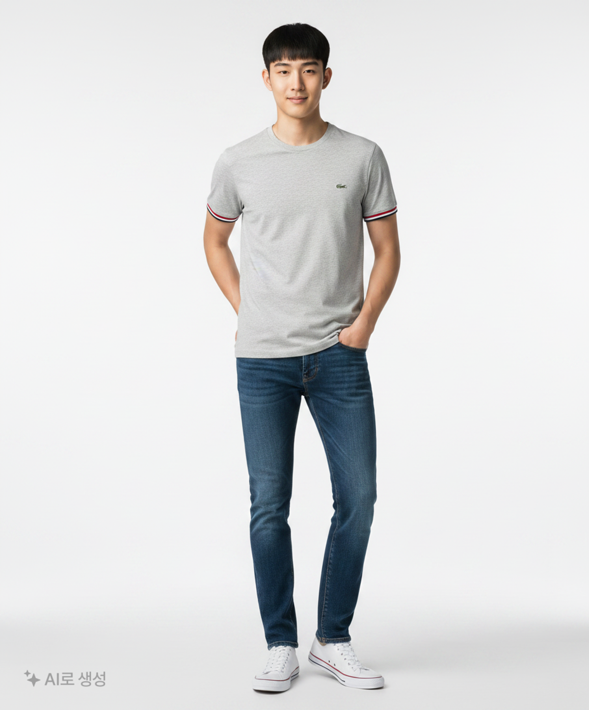 라코스테(LACOSTE) 반소매 티셔츠 M