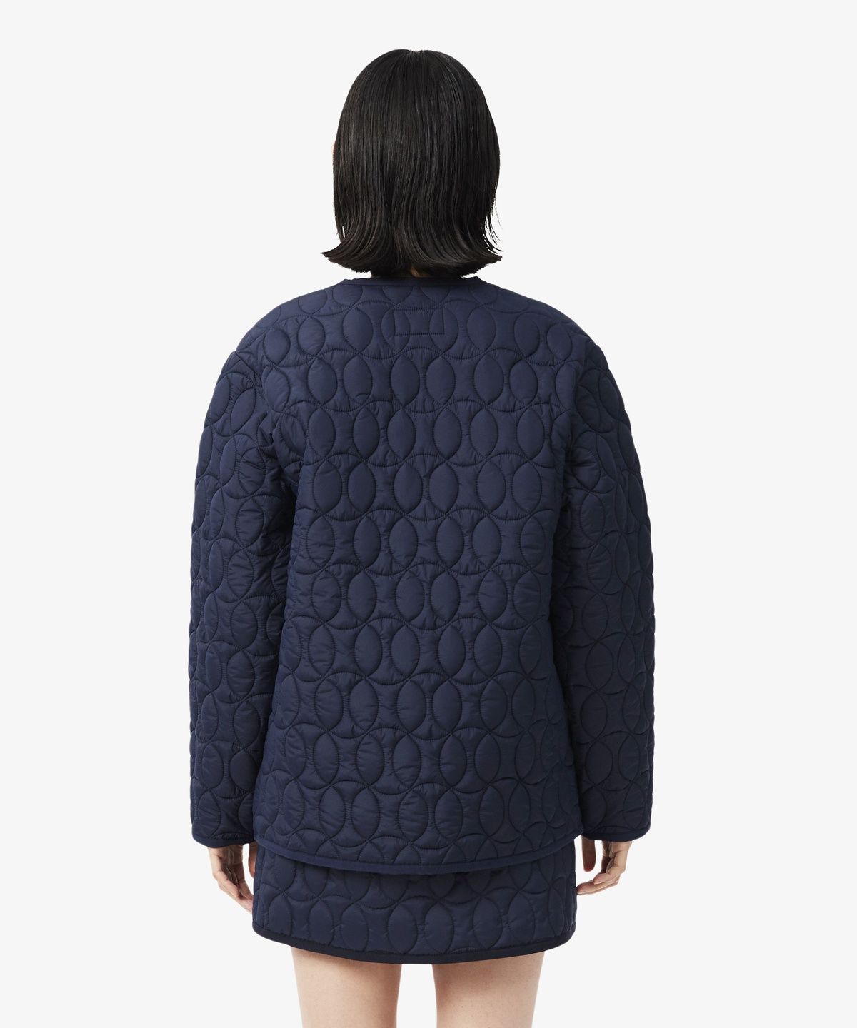 라코스테(LACOSTE) 여성 브이넥 경량 패딩 점퍼 BF8407-56N MXQ