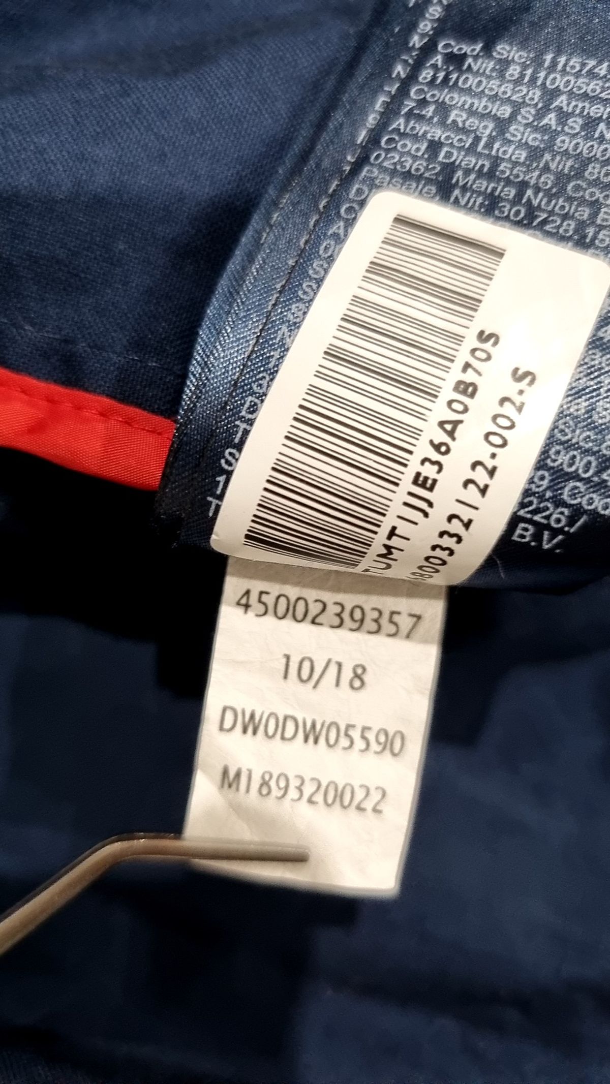 타미진스(TOMMY JEANS) 나일론/코치 재킷 85