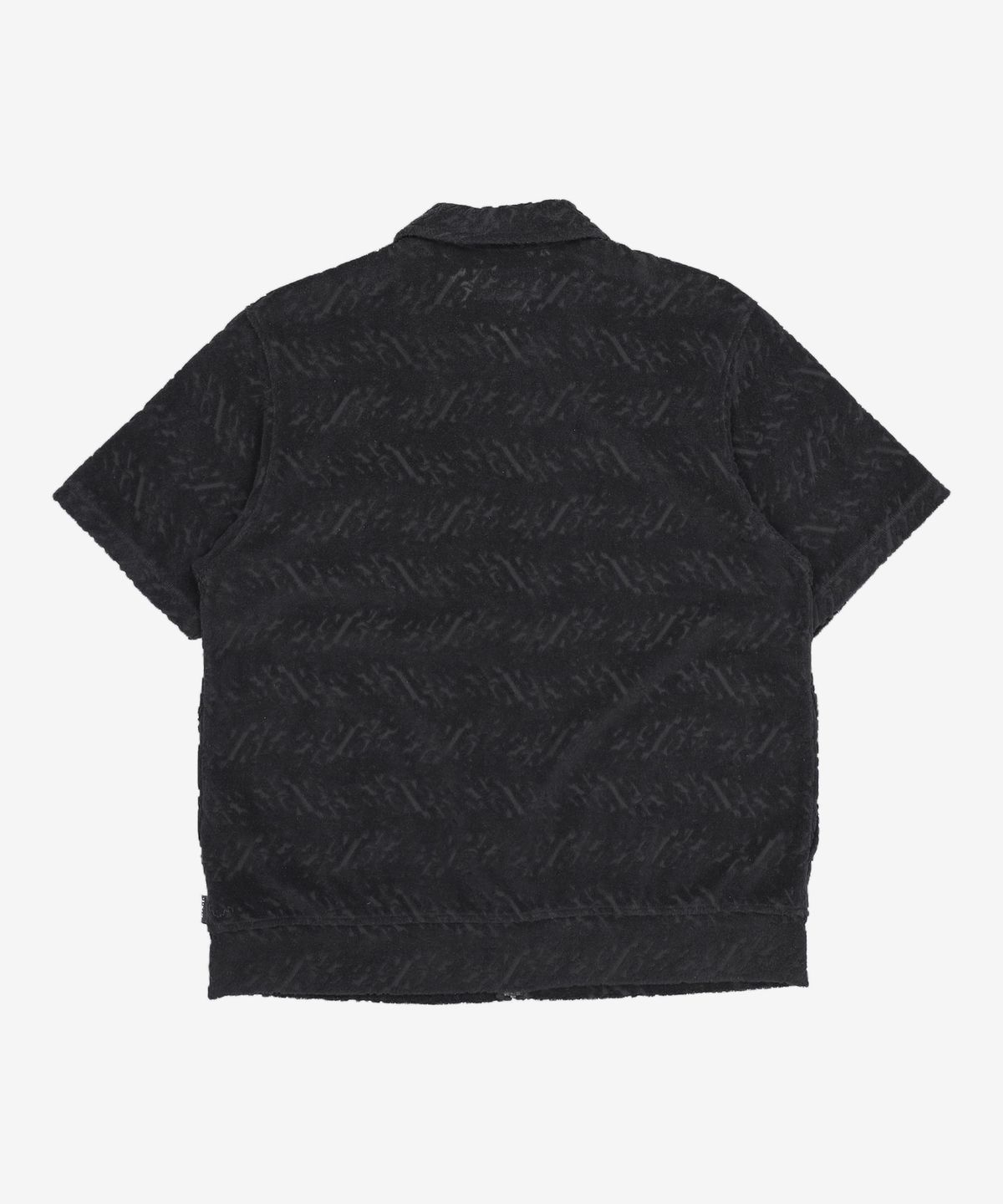 디스이즈네버댓(THISISNEVERTHAT) Terry S/S Zip Shirt Black M
