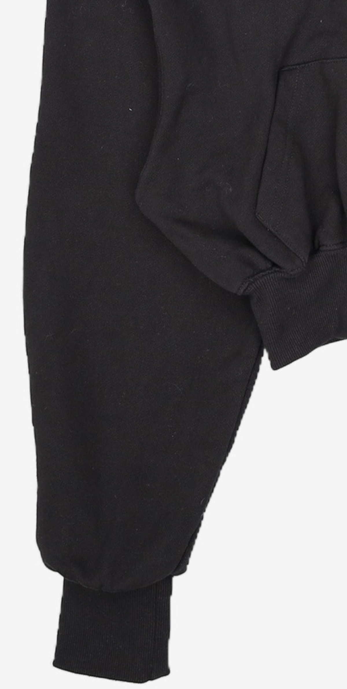 우알롱(WOOALONG) Signature crop hood zip-up - CHARCOAL S