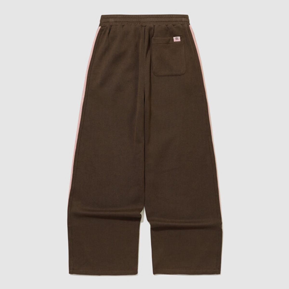 엄브로(UMBRO) 우먼스 스웨터라이크 트랙 팬츠 브라운 UR322CFP98