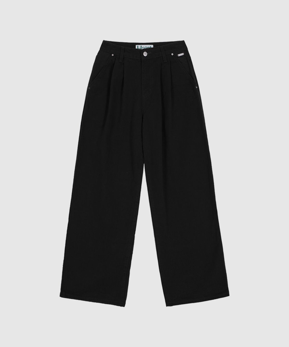 헤인트(HAINT) LOENA COTTON TUCK BALLOON PANTS 3COL_BLACK