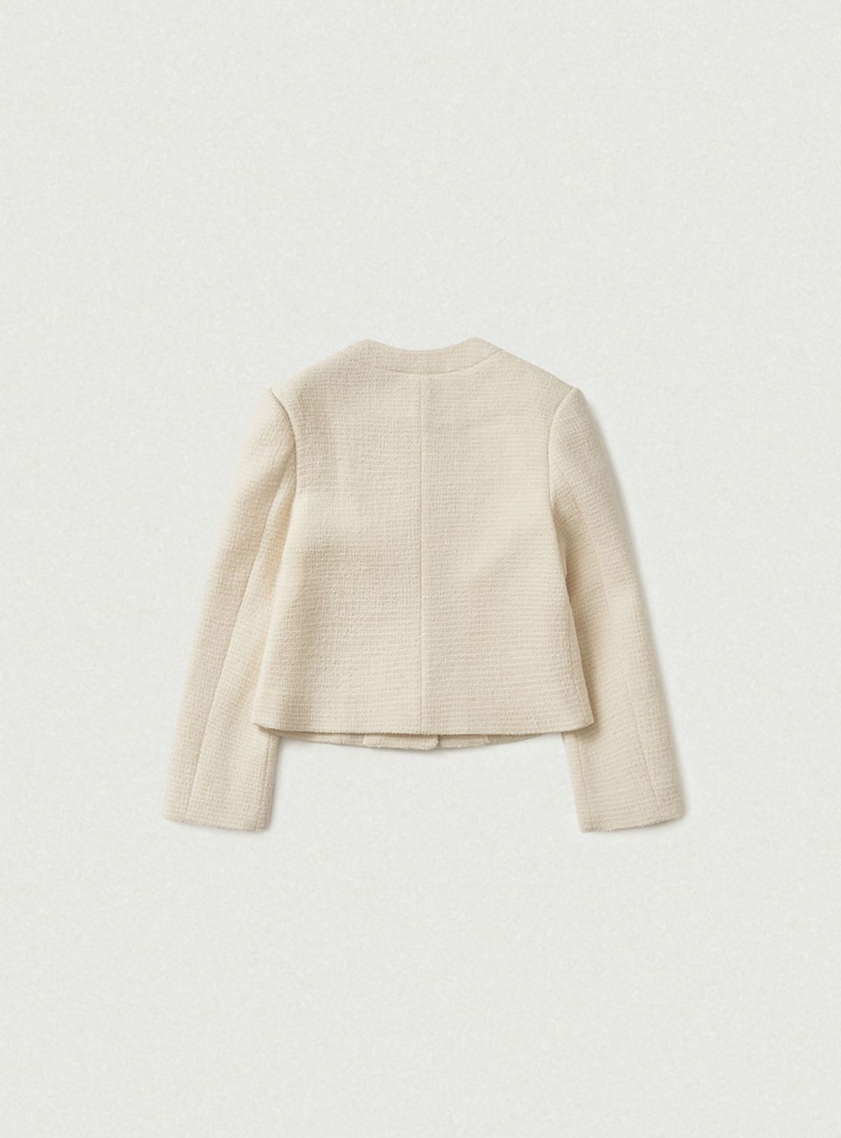더바넷(THEBARNNET) Annes Tweed Set-up Jacket_Cream