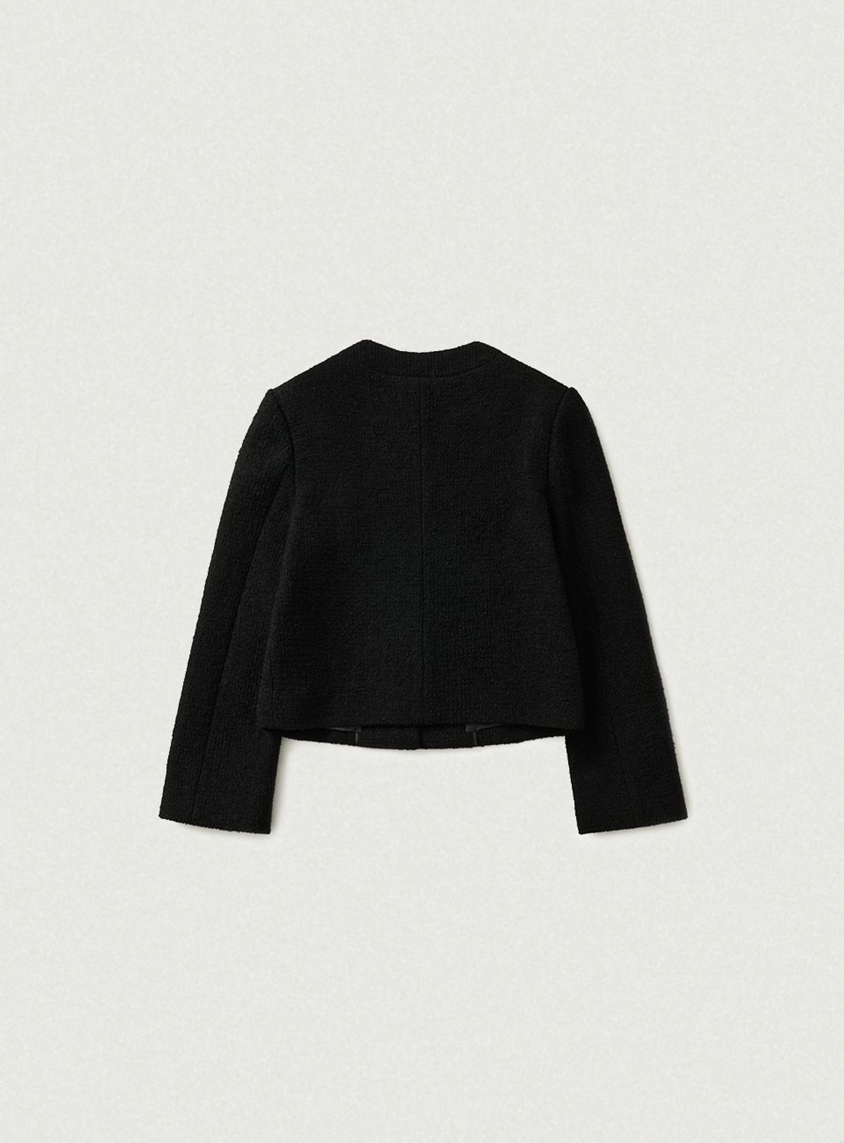 더바넷(THEBARNNET) Annes Tweed Set-up Jacket_Black