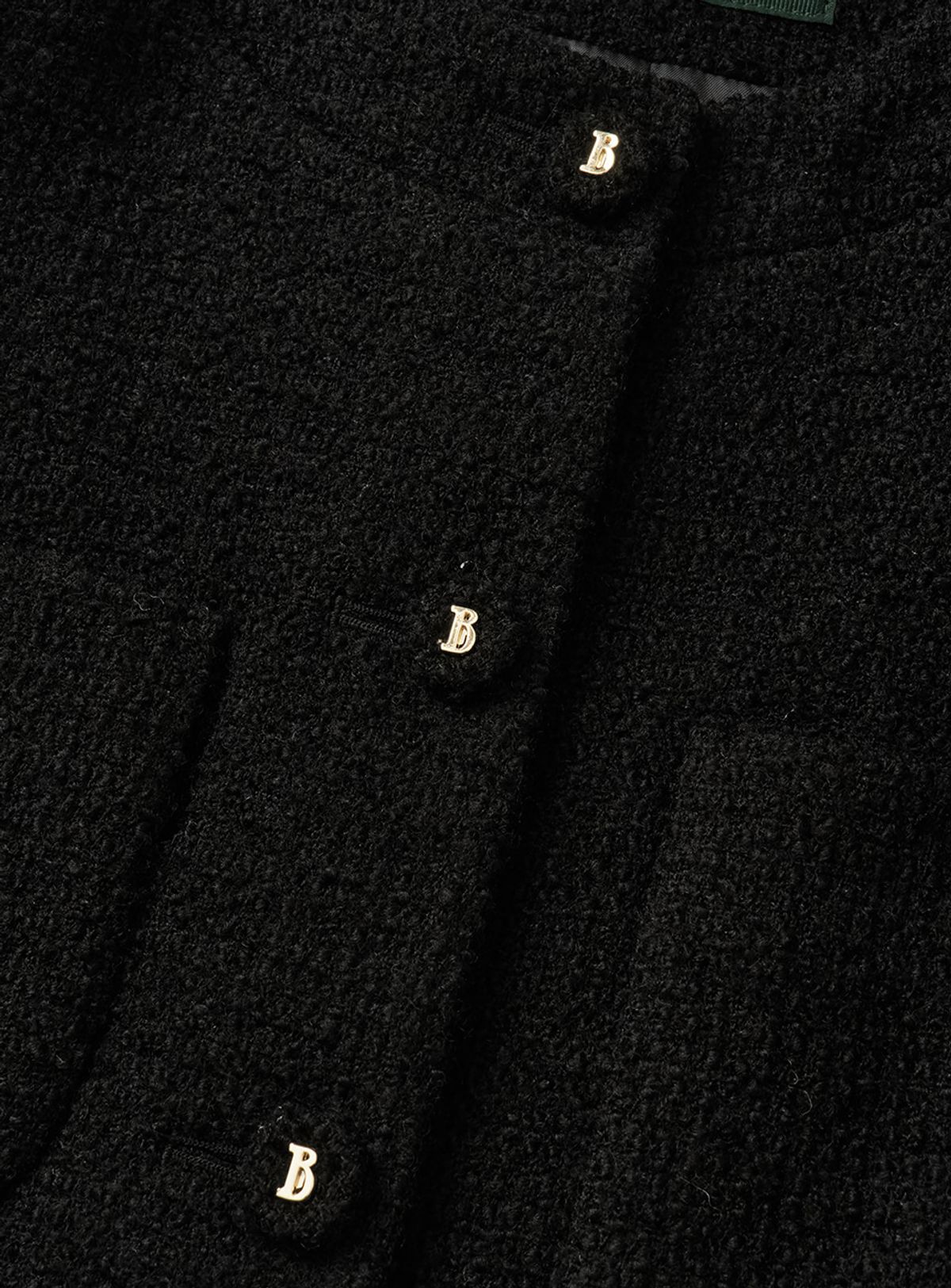 더바넷(THEBARNNET) Annes Tweed Set-up Jacket_Black