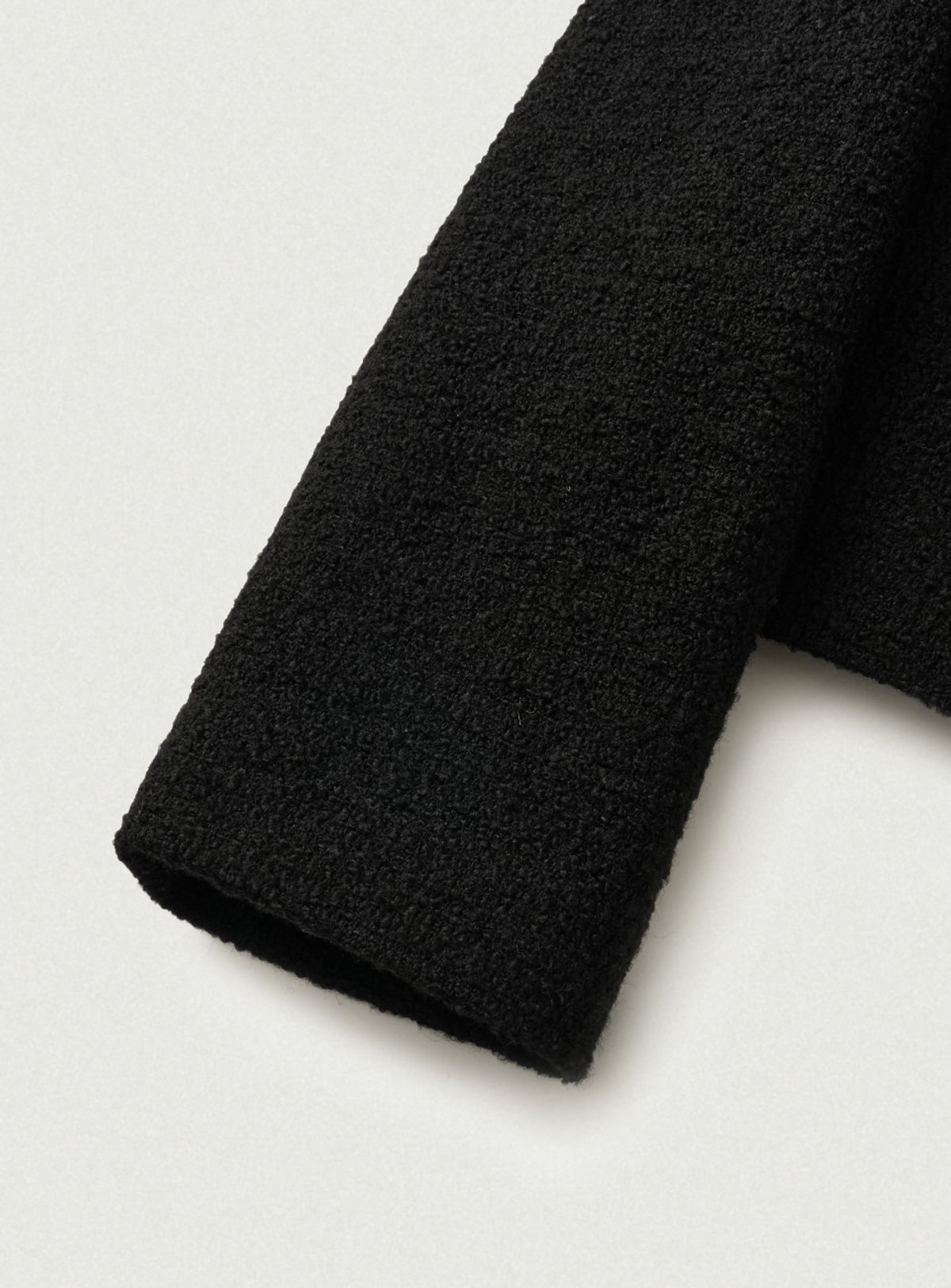 더바넷(THEBARNNET) Annes Tweed Set-up Jacket_Black