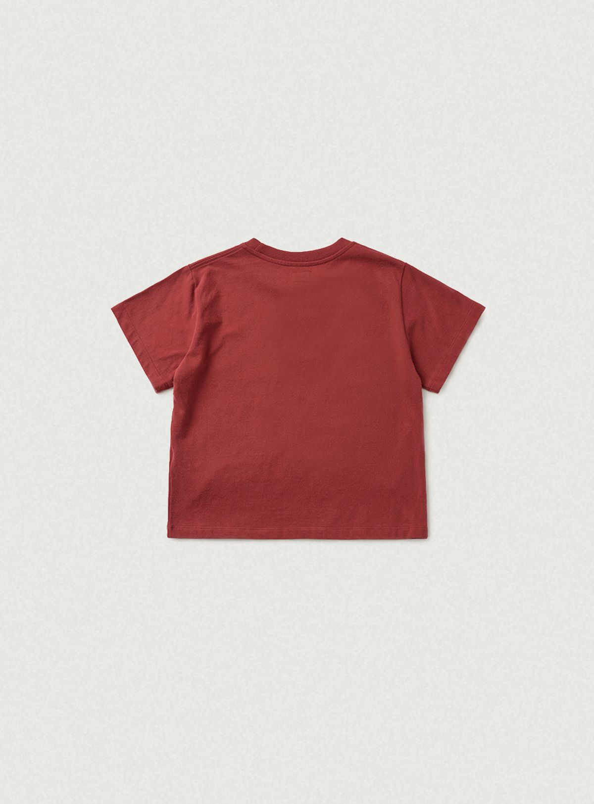 더바넷(THEBARNNET) Heritage Brushed Cotton Tee_Red