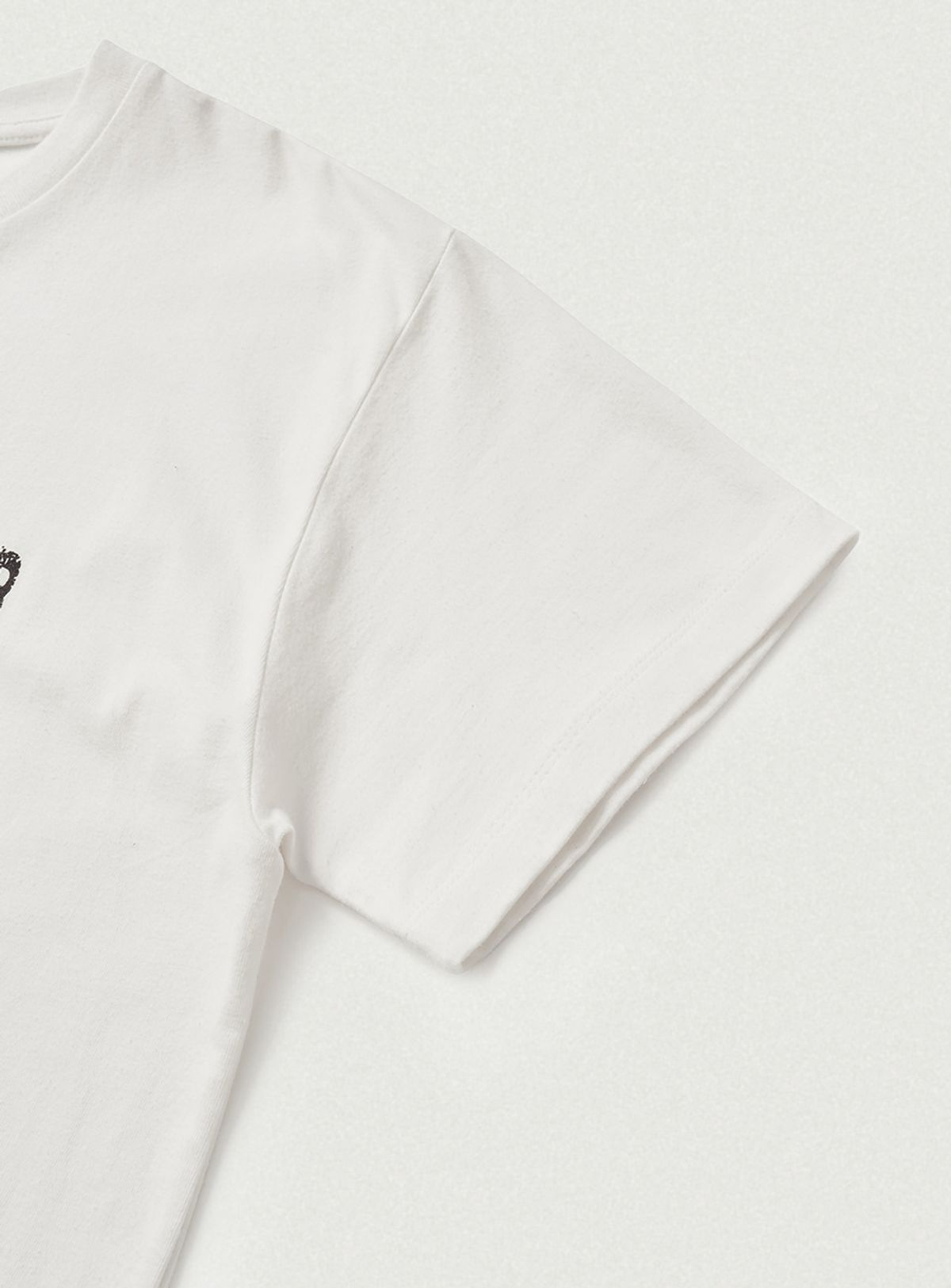 더바넷(THEBARNNET) Heritage Brushed Cotton Tee_Off White