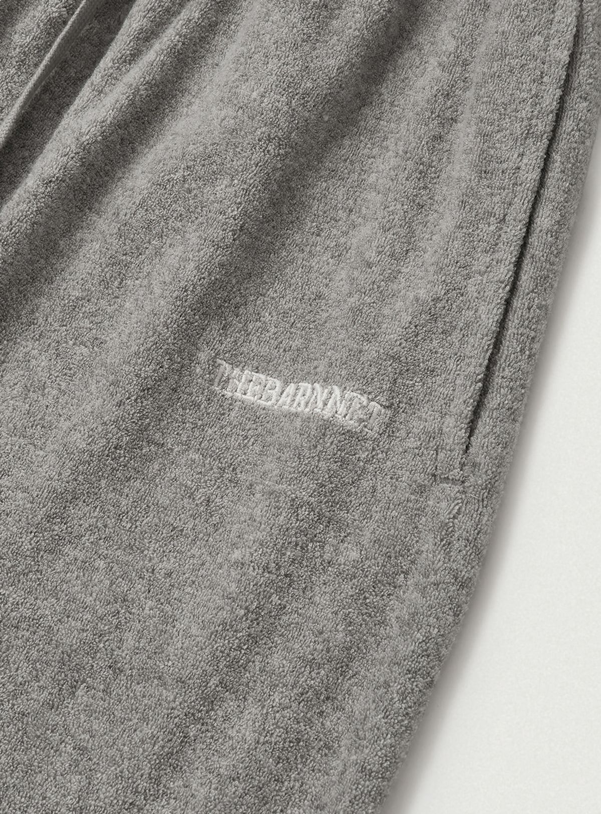 더바넷(THEBARNNET) Terry Sweat Drawstring Pants_Grey