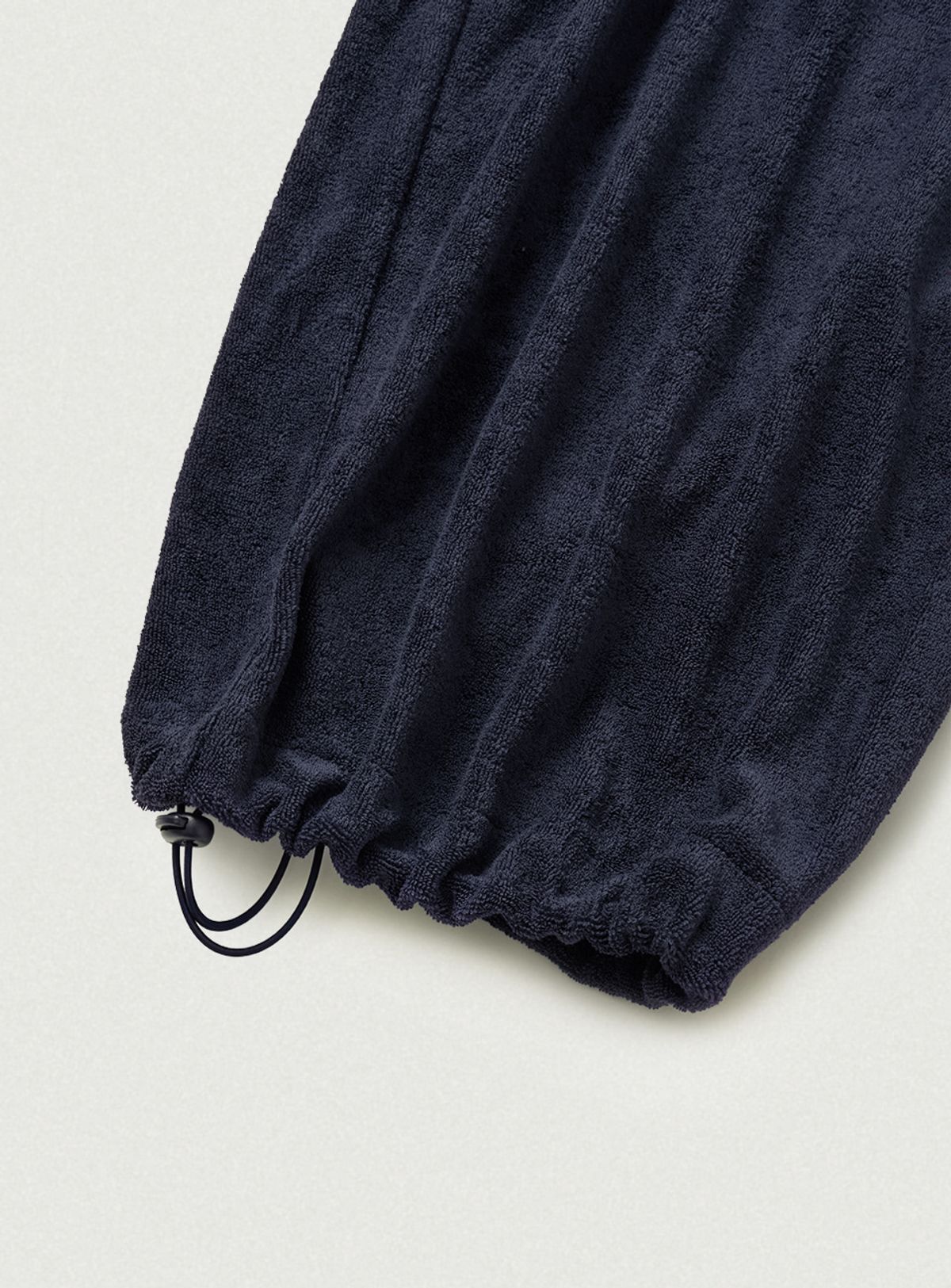 더바넷(THEBARNNET) Terry Sweat Drawstring Pants_Navy