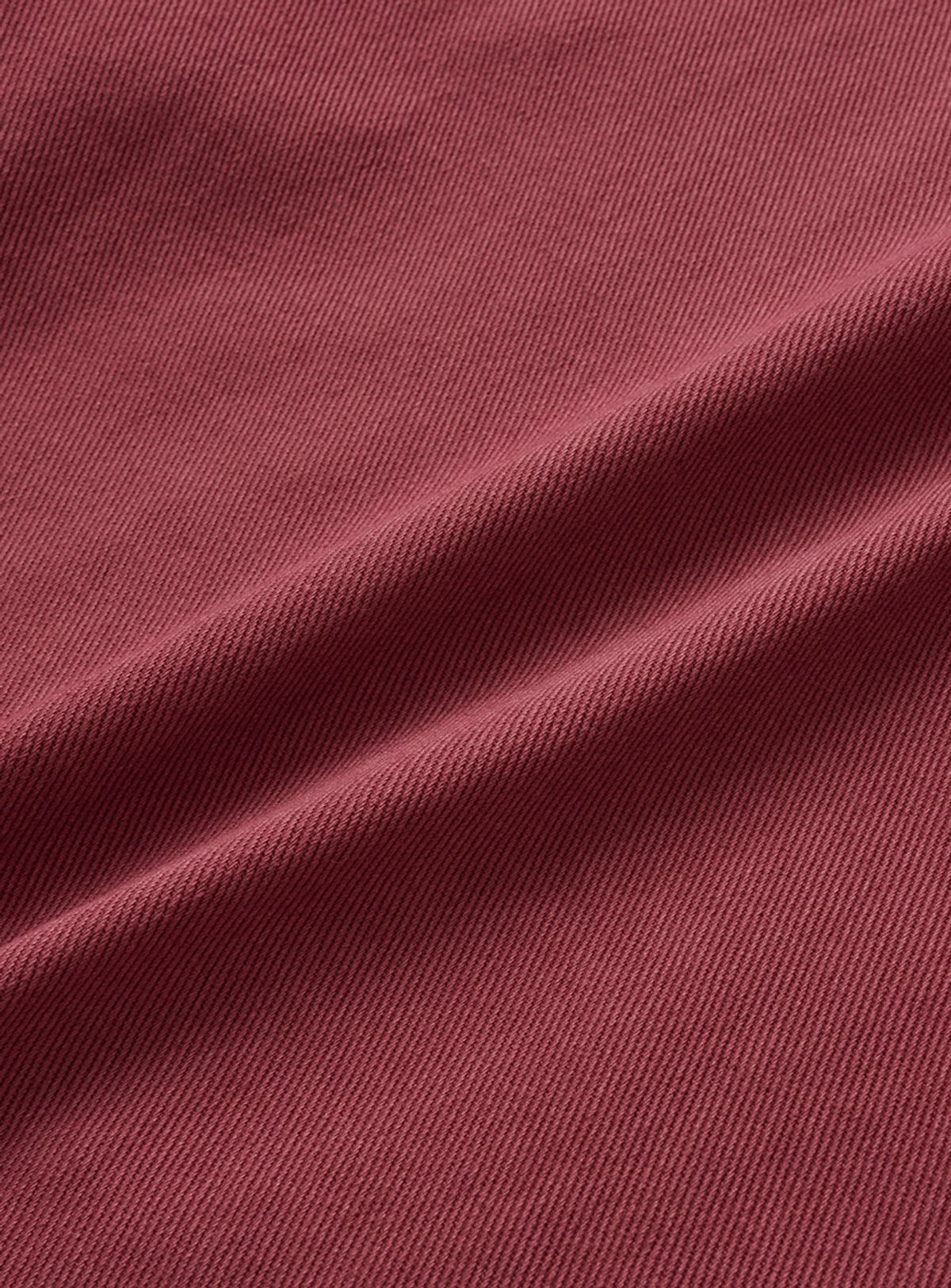 더바넷(THEBARNNET) Oren Washed Cotton Blouson Jacket_Burgundy