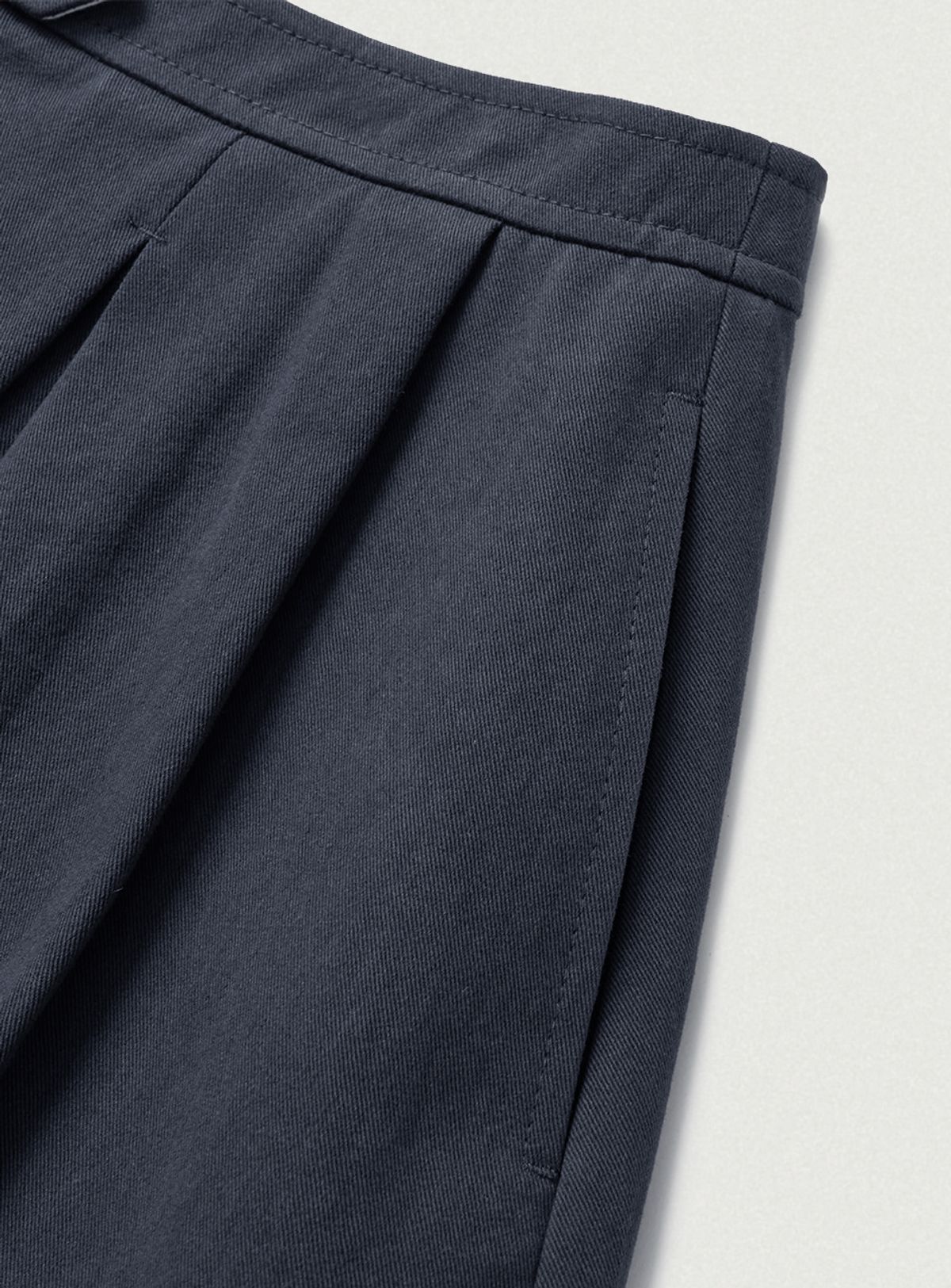 더바넷(THEBARNNET) Wael Pleats Mini Skirt_Navy