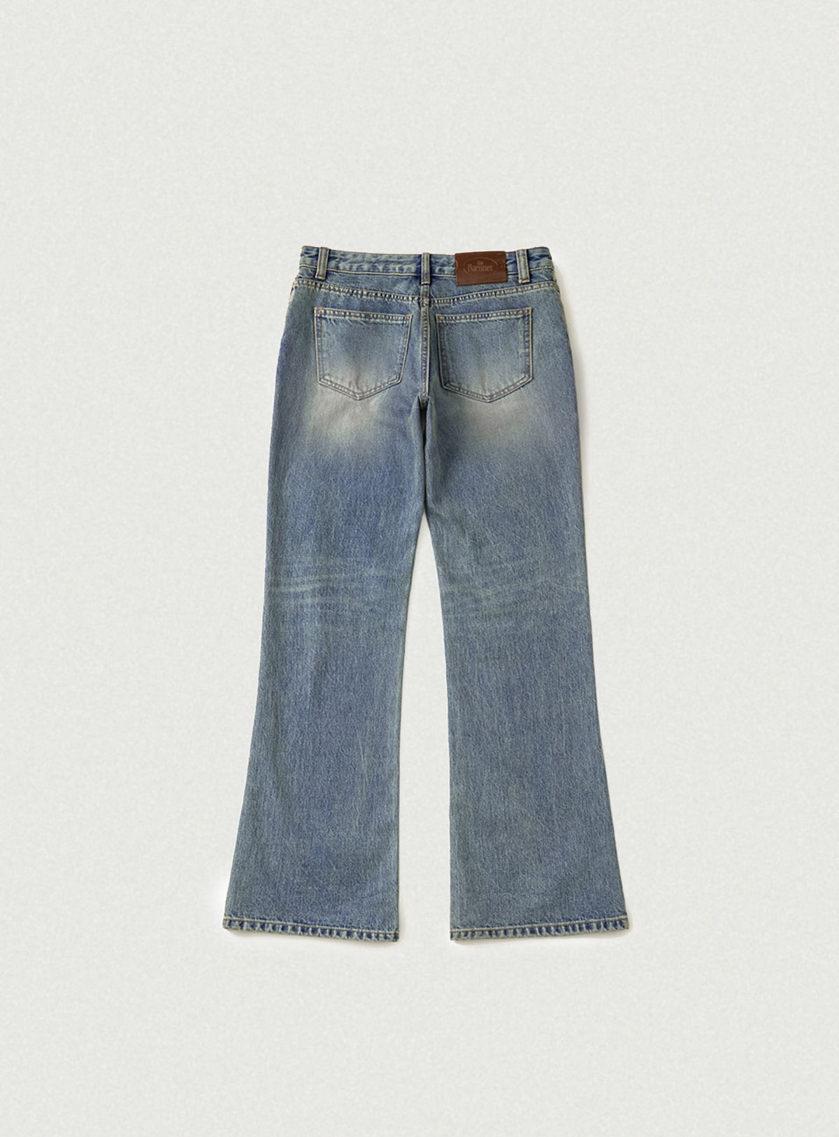 더바넷(THEBARNNET) Rune Boots Cut Denim Pants_Vintage Blue