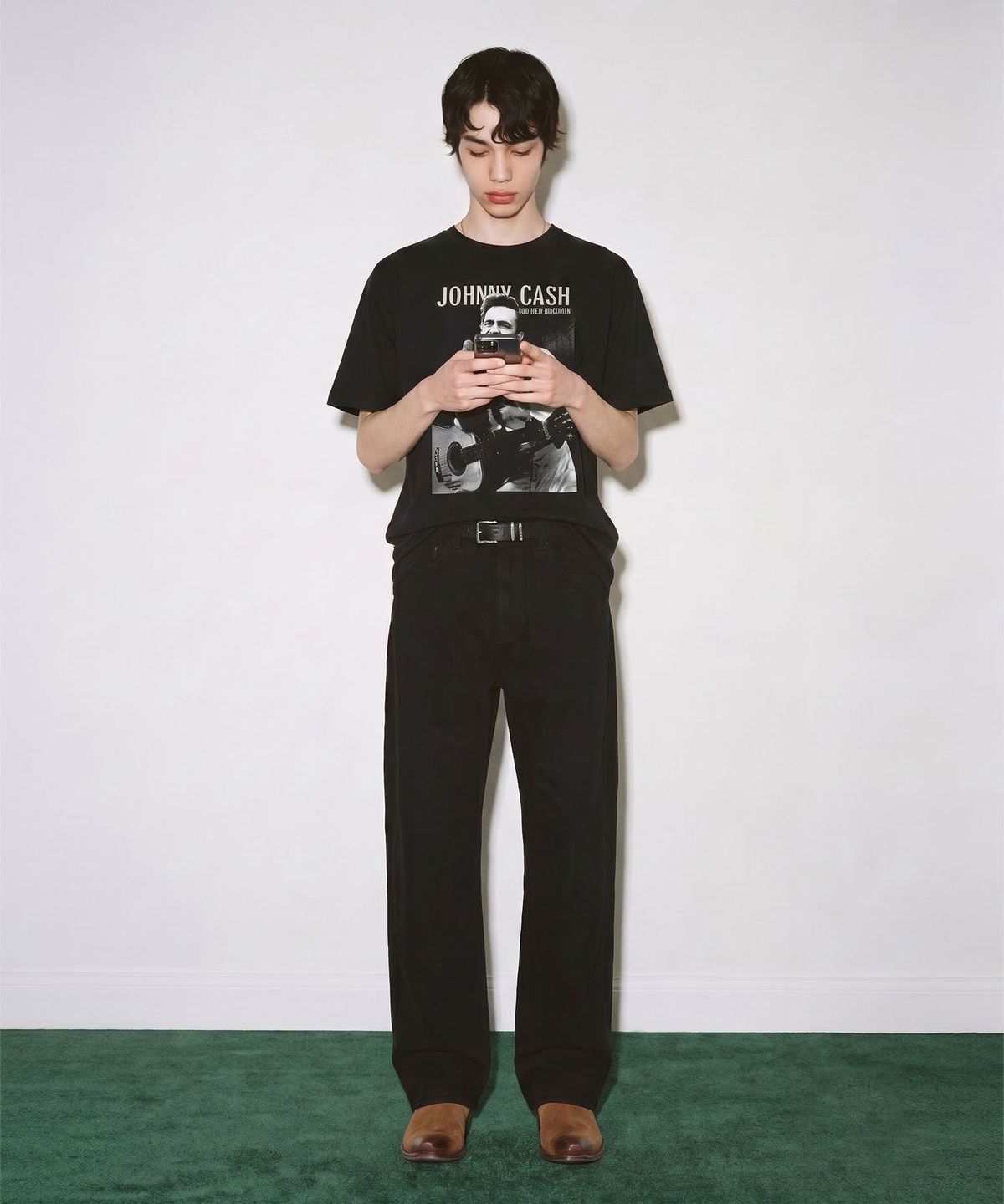 디더블유에스이(DWSE) 데일리 와이드 코튼 팬츠(블랙)