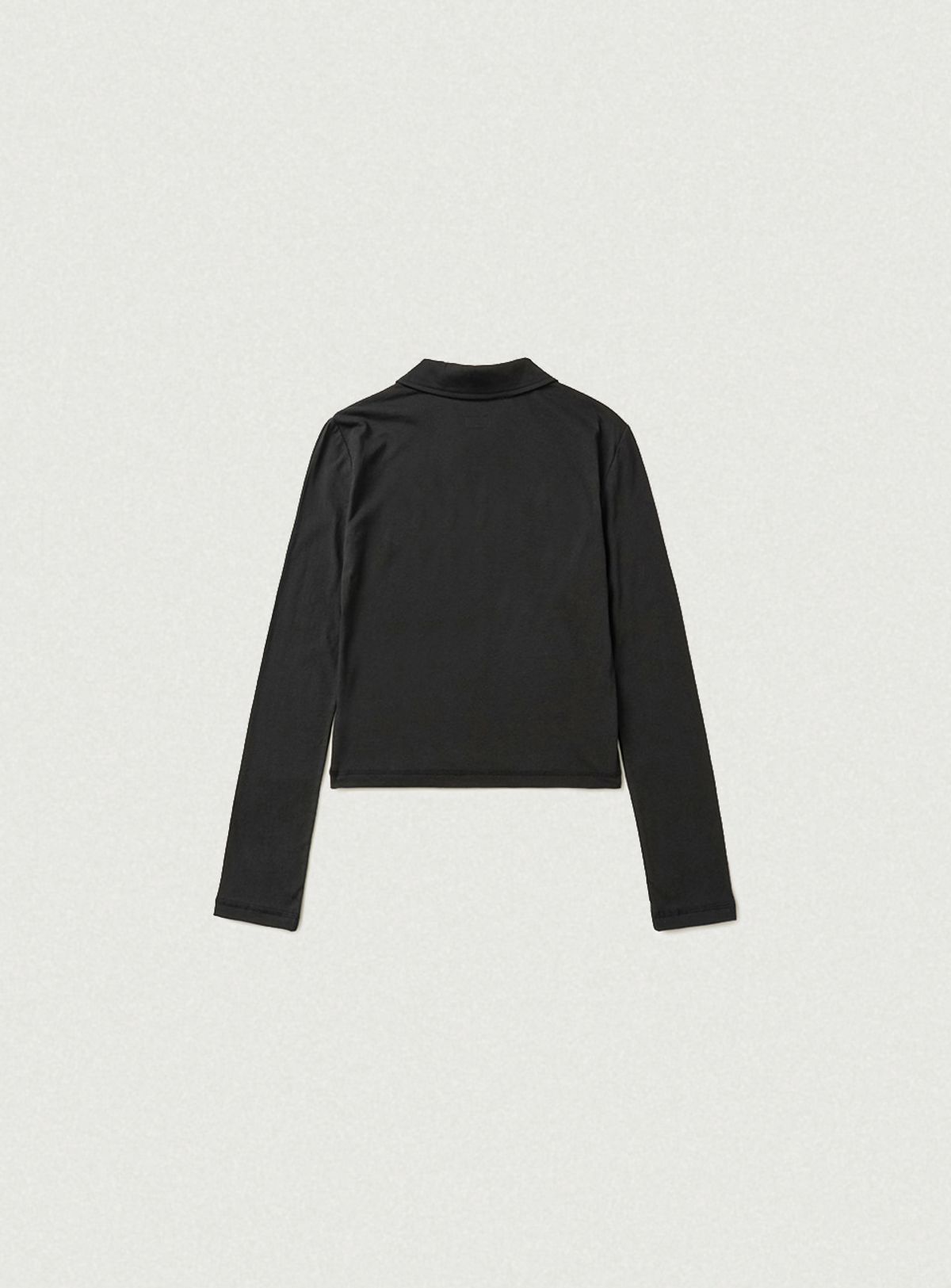 더바넷(THEBARNNET) Reeve Collared Henley Top_Black