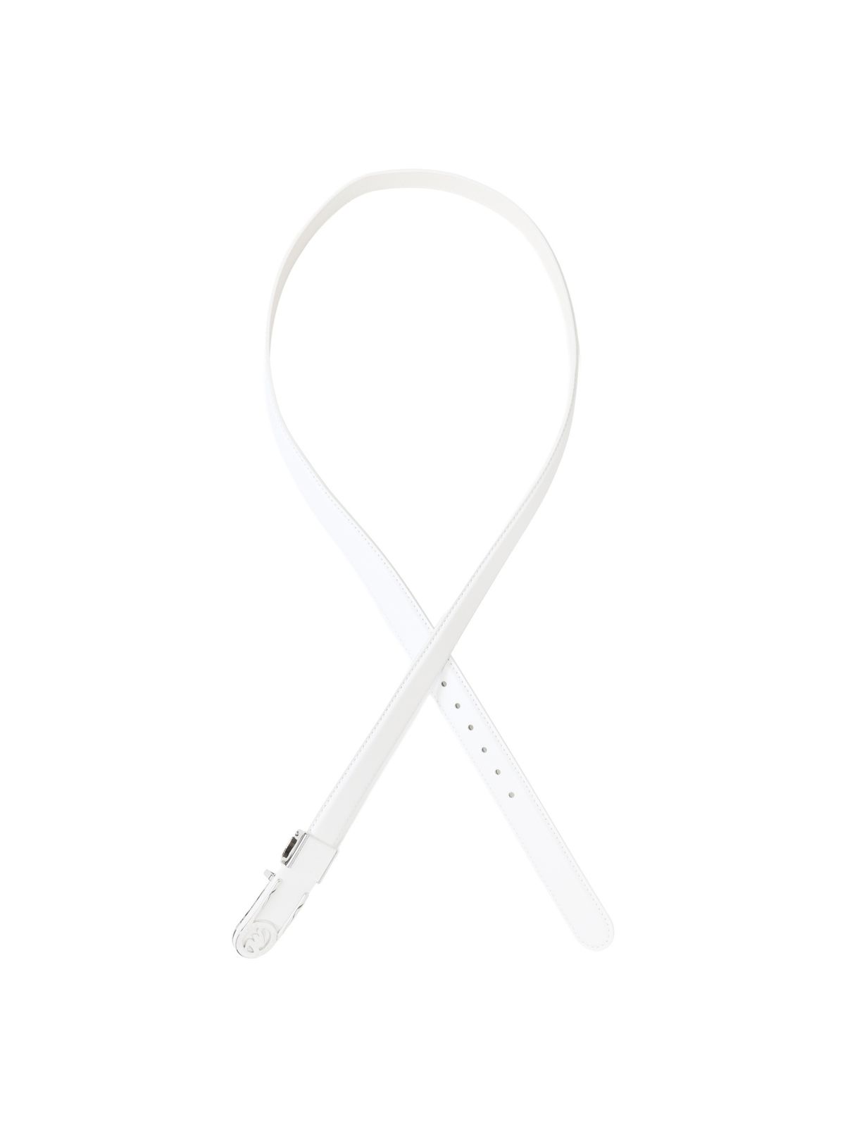 와이드앵글(WIDEANGLE) TO 서클 후크 버클 벨트_White