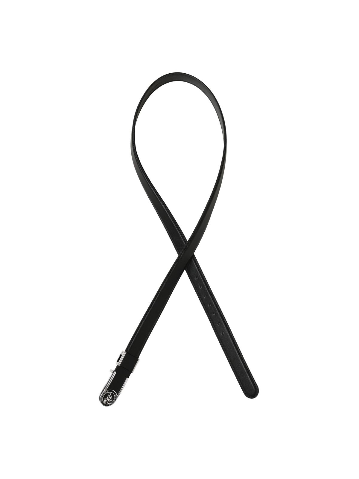 와이드앵글(WIDEANGLE) TO 서클 후크 버클 벨트_Black