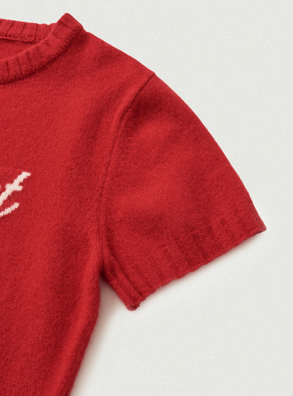 더바넷(THEBARNNET) Barnnet Logo Cashmere Knit_Red