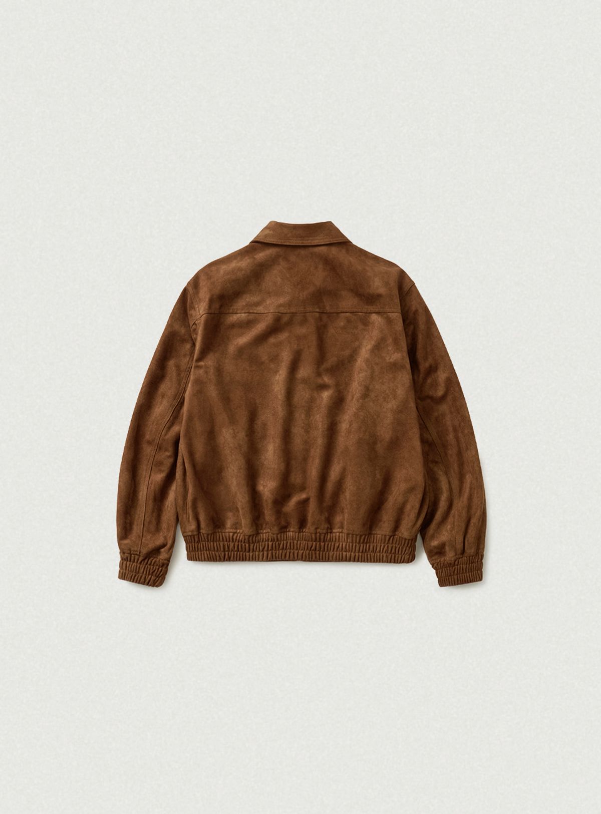 더바넷(THEBARNNET) Ranch Suede Blouson Jacket_Brown