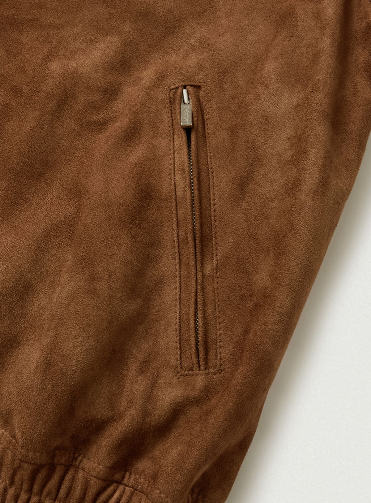 더바넷(THEBARNNET) Ranch Suede Blouson Jacket_Brown