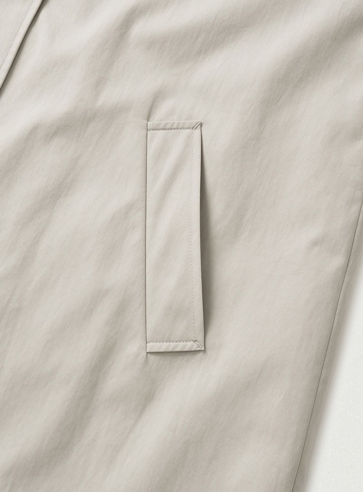 더바넷(THEBARNNET) Bardo Balmacaan Trench Coat_Cream