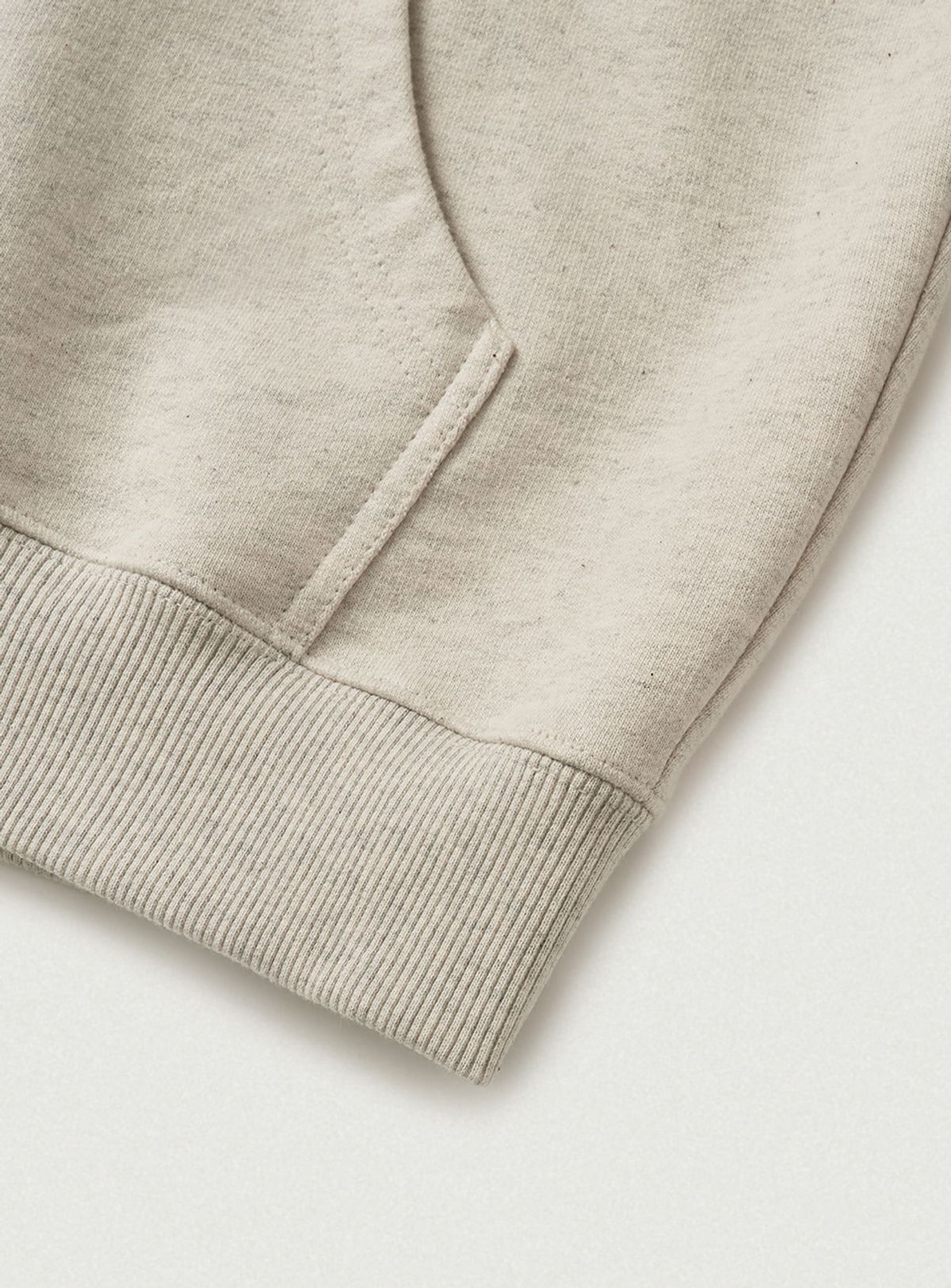 더바넷(THEBARNNET) Fenley Sweat Zip-Up Hoodie Jacket_Oatmeal