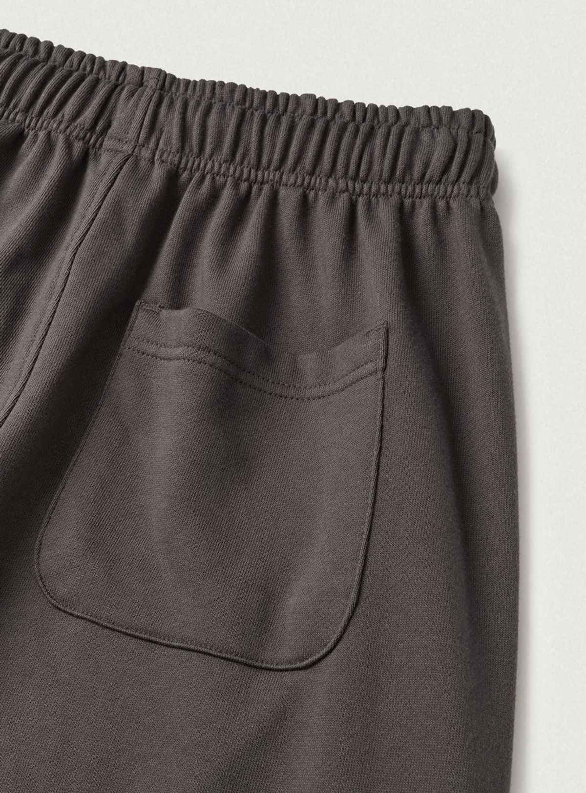 더바넷(THEBARNNET) Campie Sweat Drawstring Jogger Pants_Charcoal