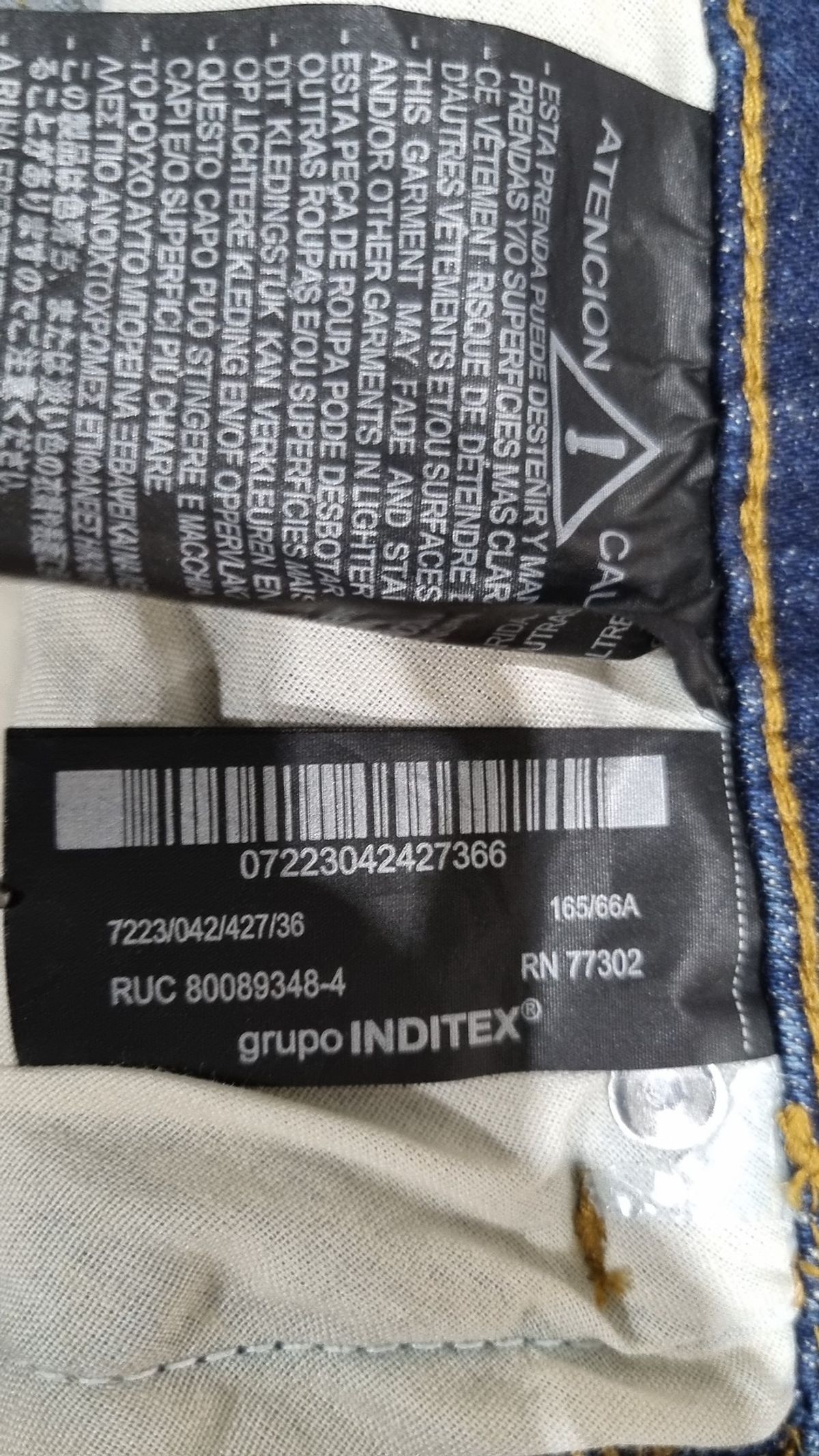 자라(ZARA) 청/데님 팬츠 36