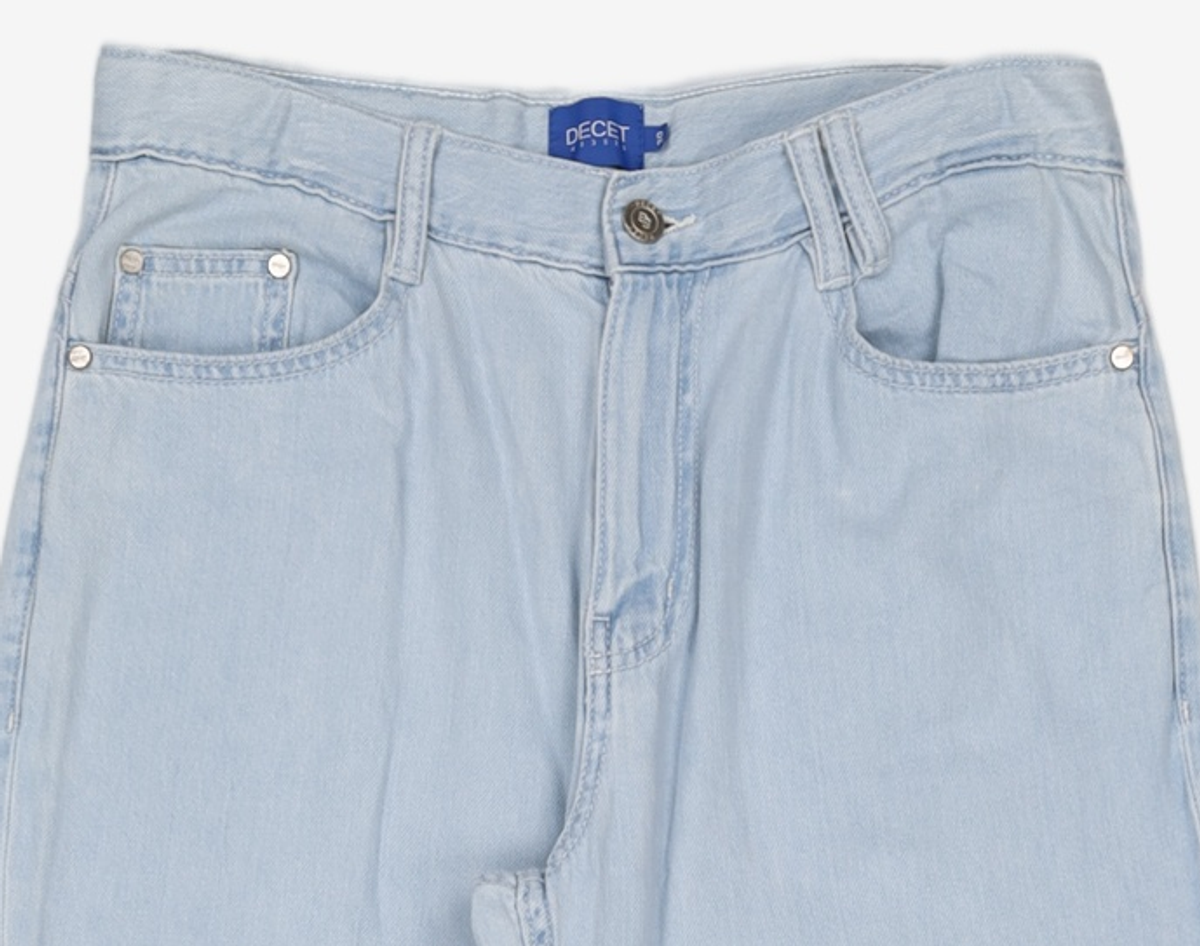데케트(DECET) [여름원단]Semi Wide Jeans DCPT003LightBlue 30