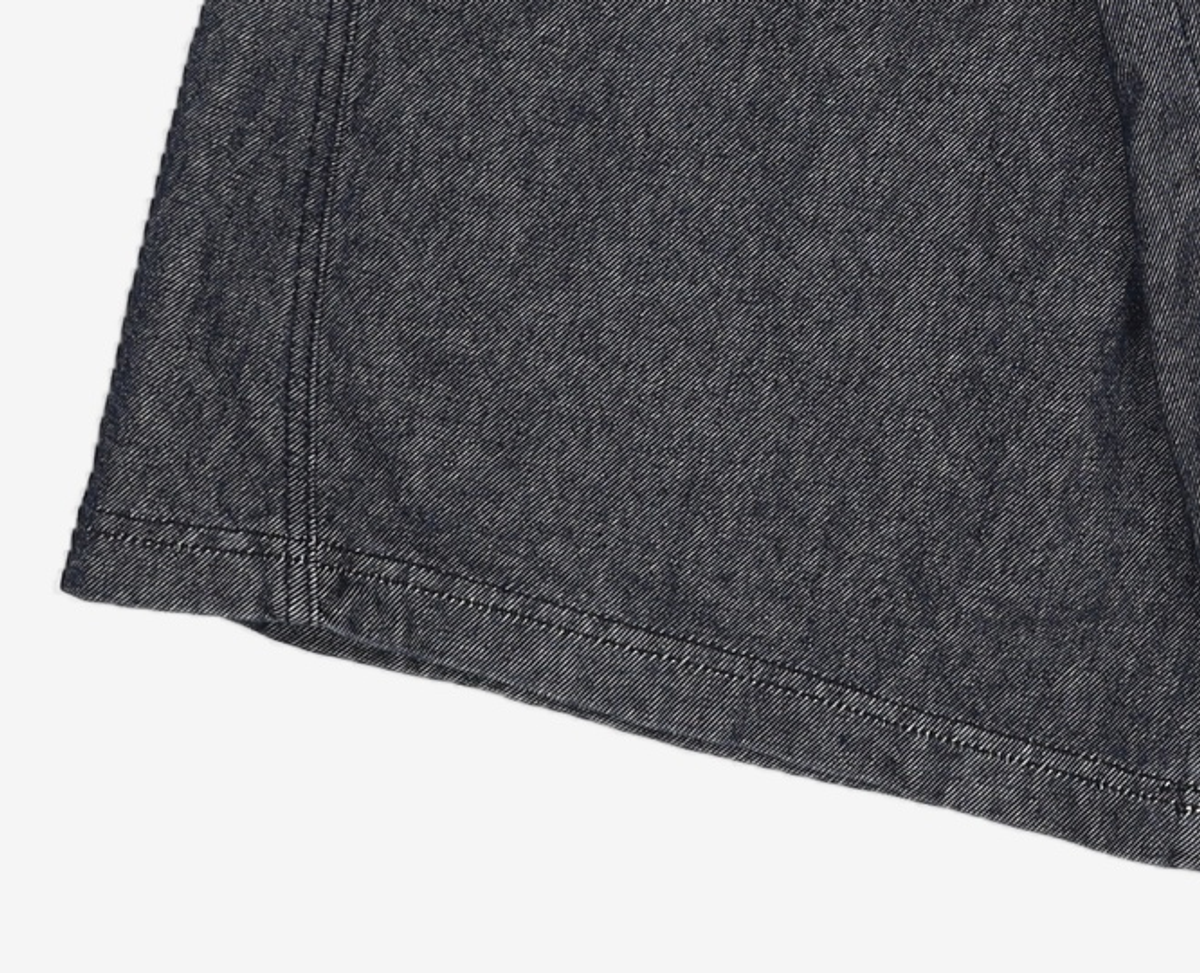 트리밍버드(TREEMINGBIRD) Low Rise Half Denim Pants [ Blue ] 1