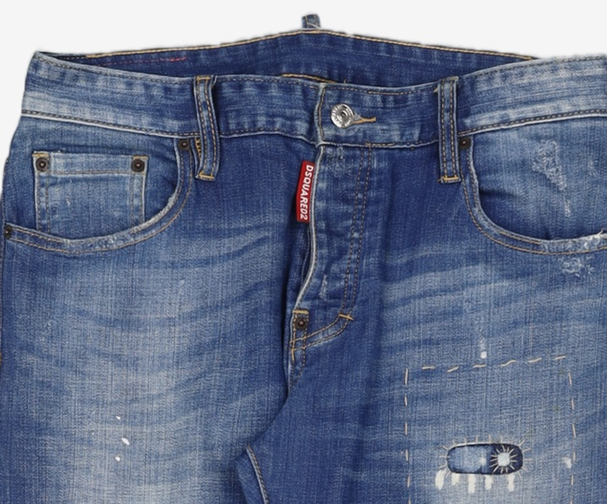 디스퀘어드2(DSQUARED2) 청/데님 팬츠 48