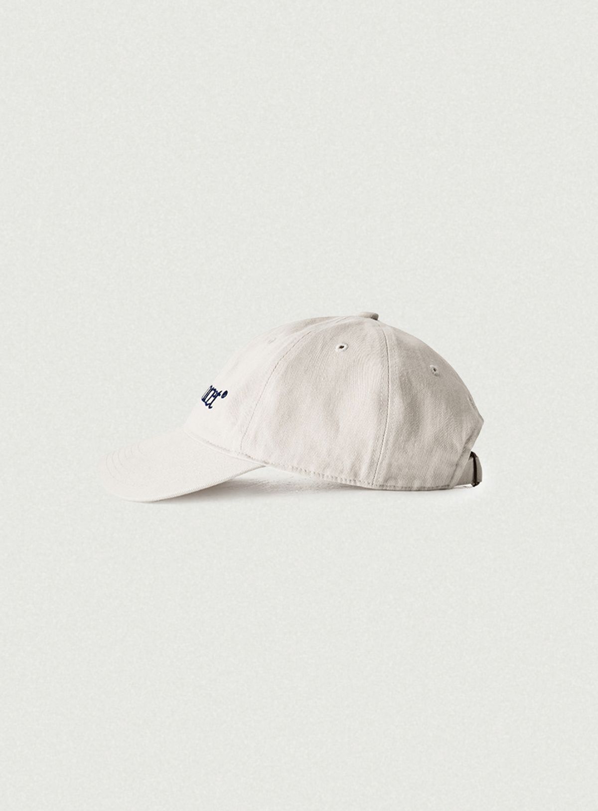 더바넷(THEBARNNET) Logo Ball Cap_Light Grey