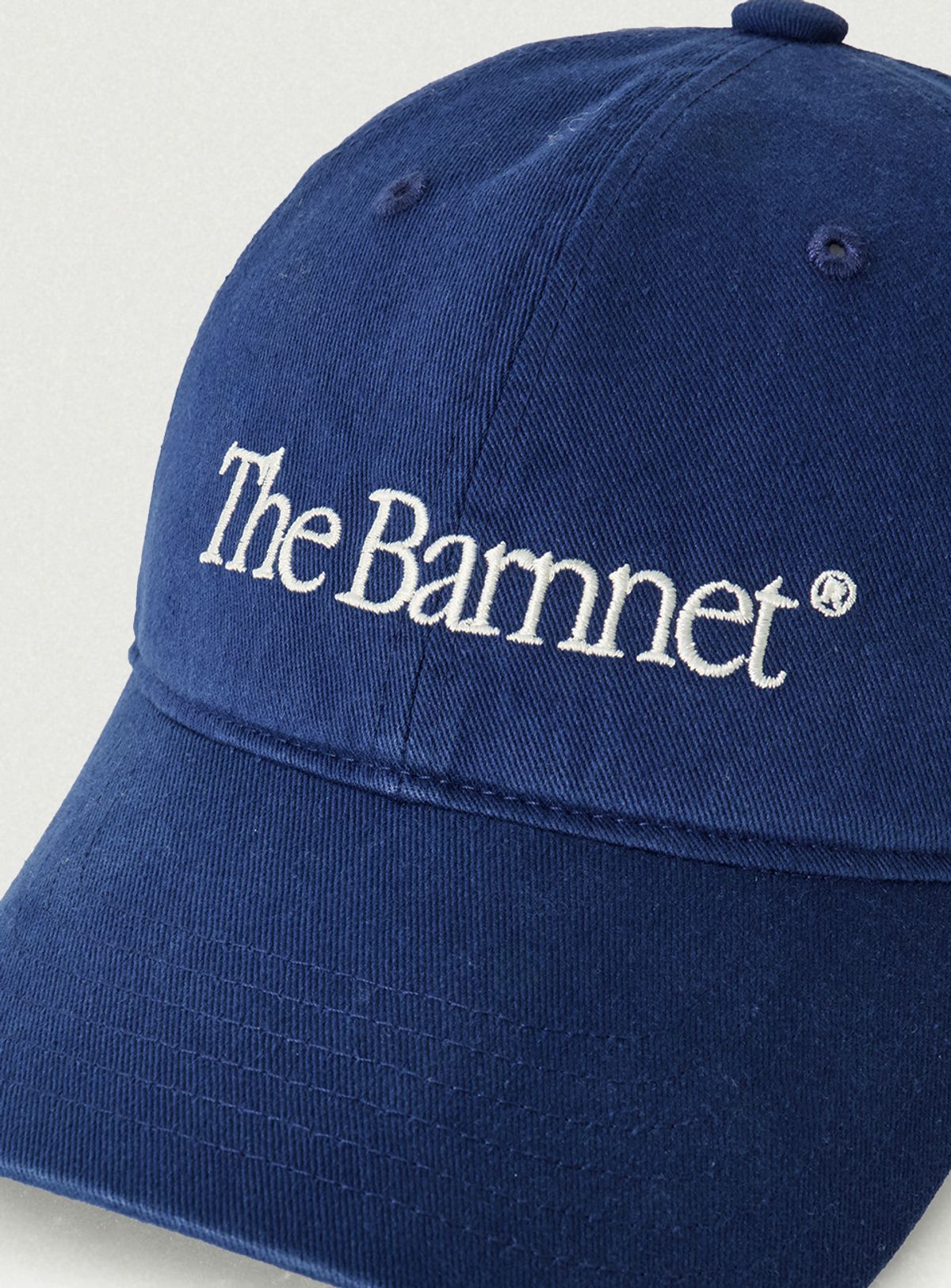더바넷(THEBARNNET) Logo Ball Cap_Classic Blue