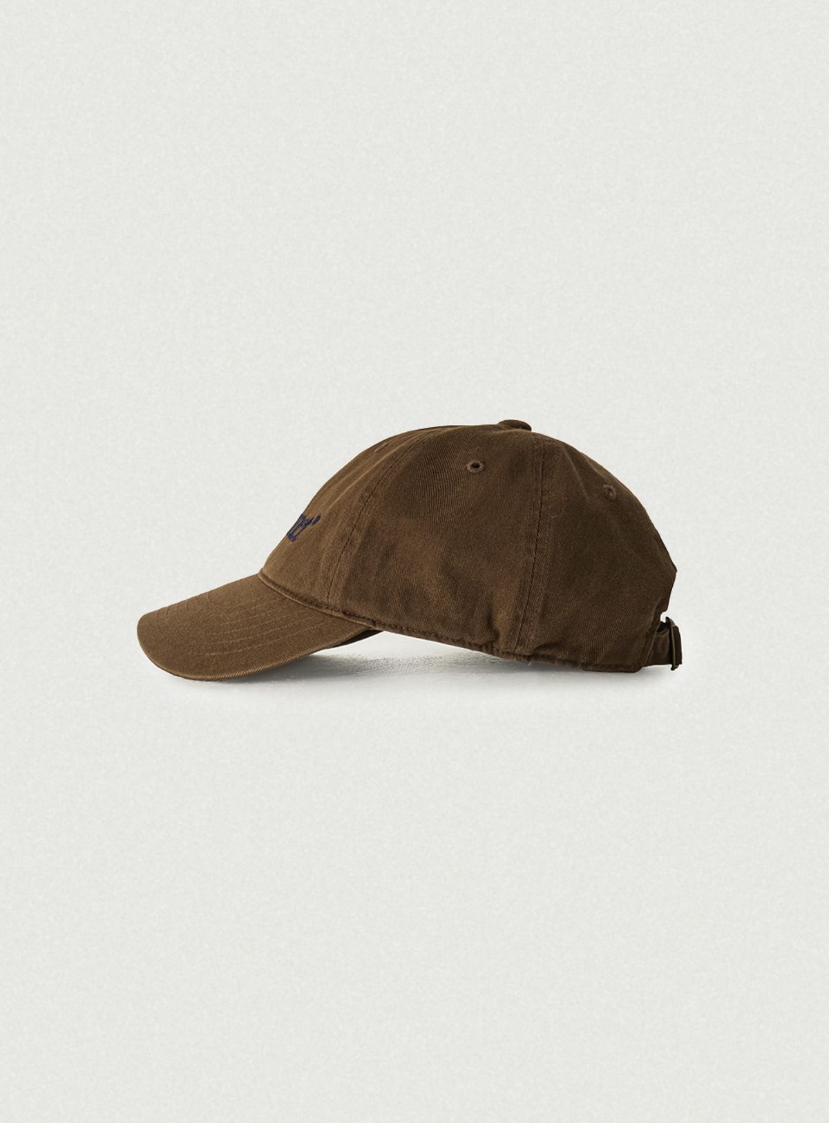 더바넷(THEBARNNET) Logo Ball Cap_Brown Navy